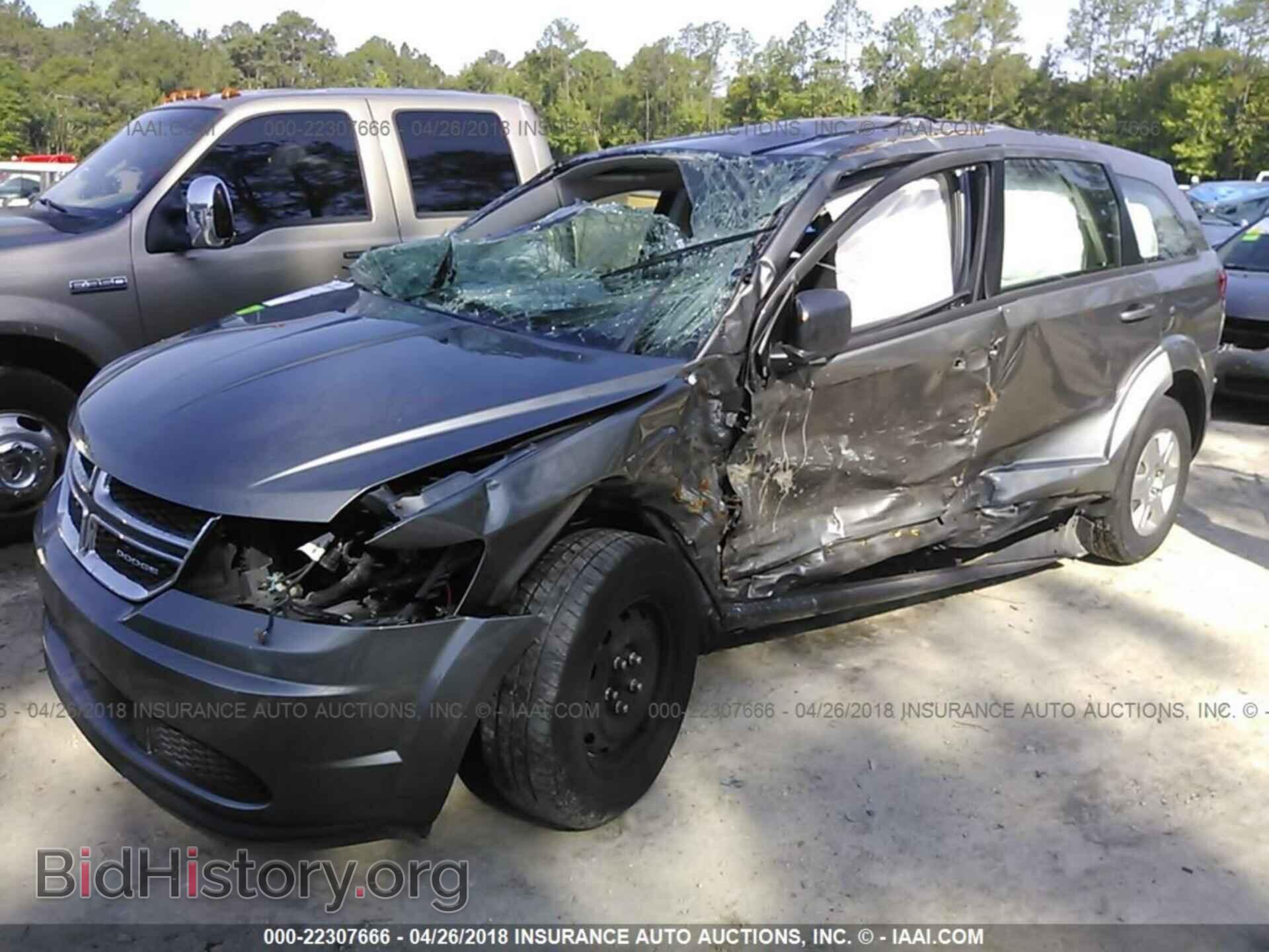 2012 Dodge Journey - VIN: 3C4PDCAB2CT205458 - Фото 2
