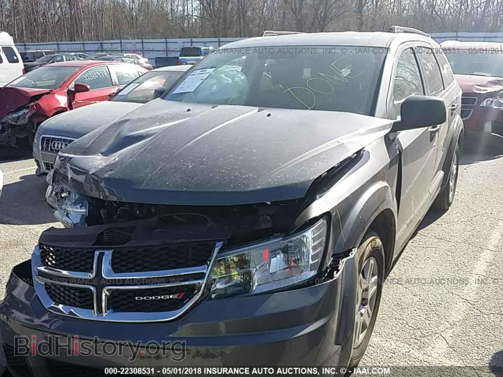 2012 Dodge Journey - VIN: 3C4PDCAB0CT289408 - Фото 2