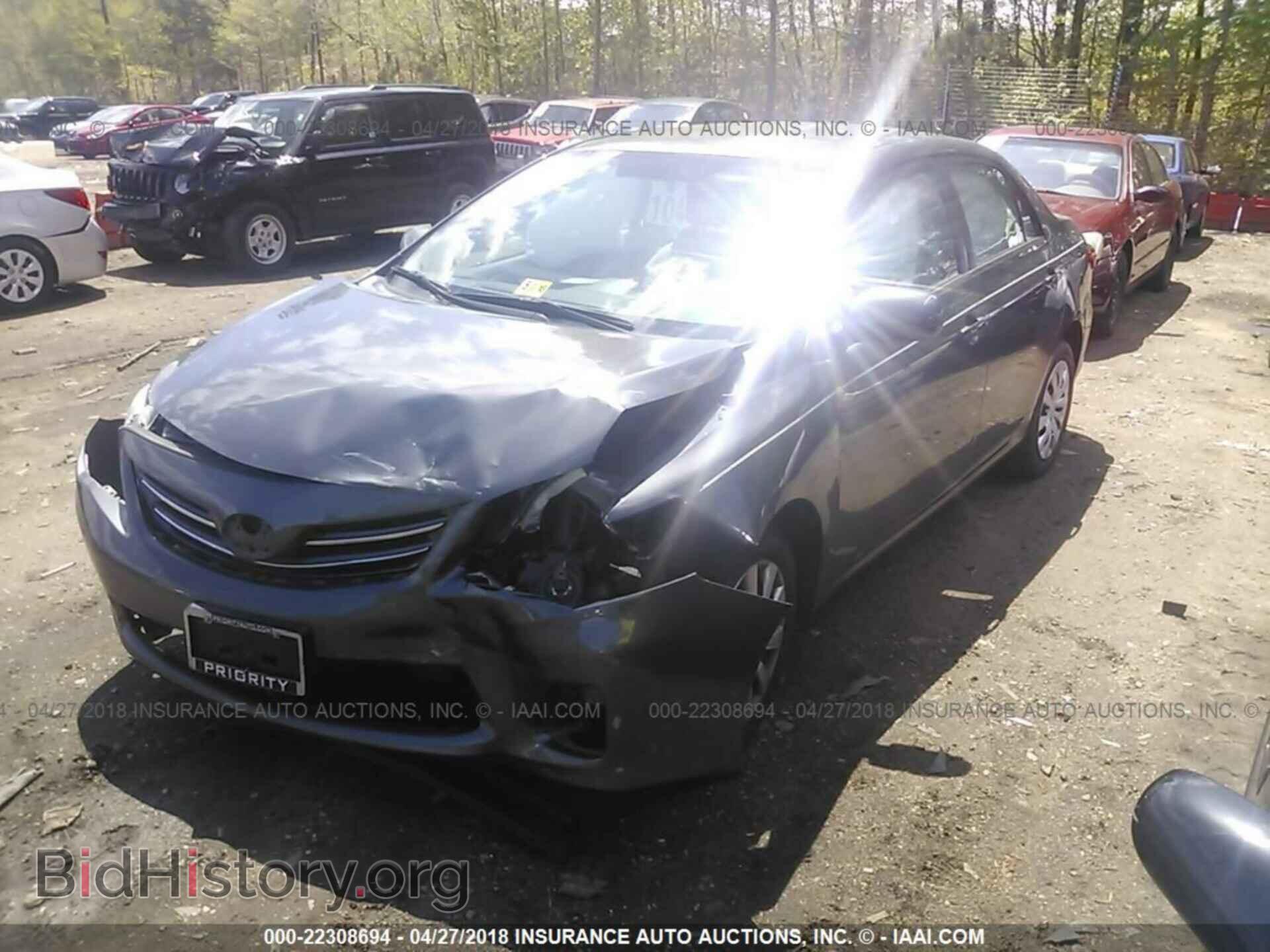 2013 Toyota Corolla - VIN: 2T1BU4EE4DC023639 - Фото 2