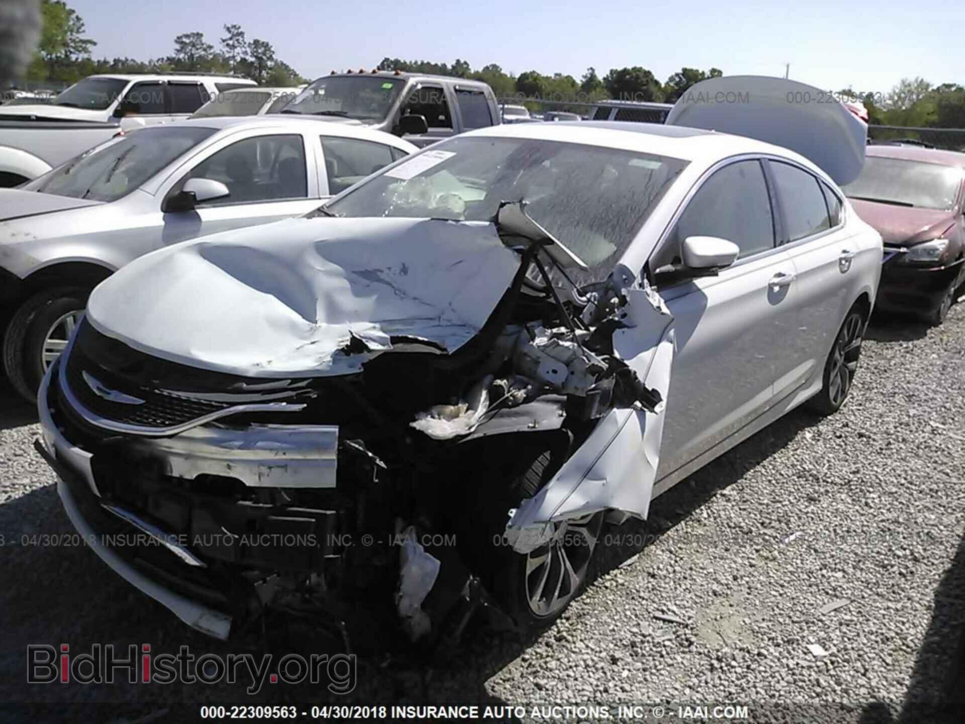 2015 Chrysler 200 - VIN: 1C3CCCCG3FN606200 - Фото 2