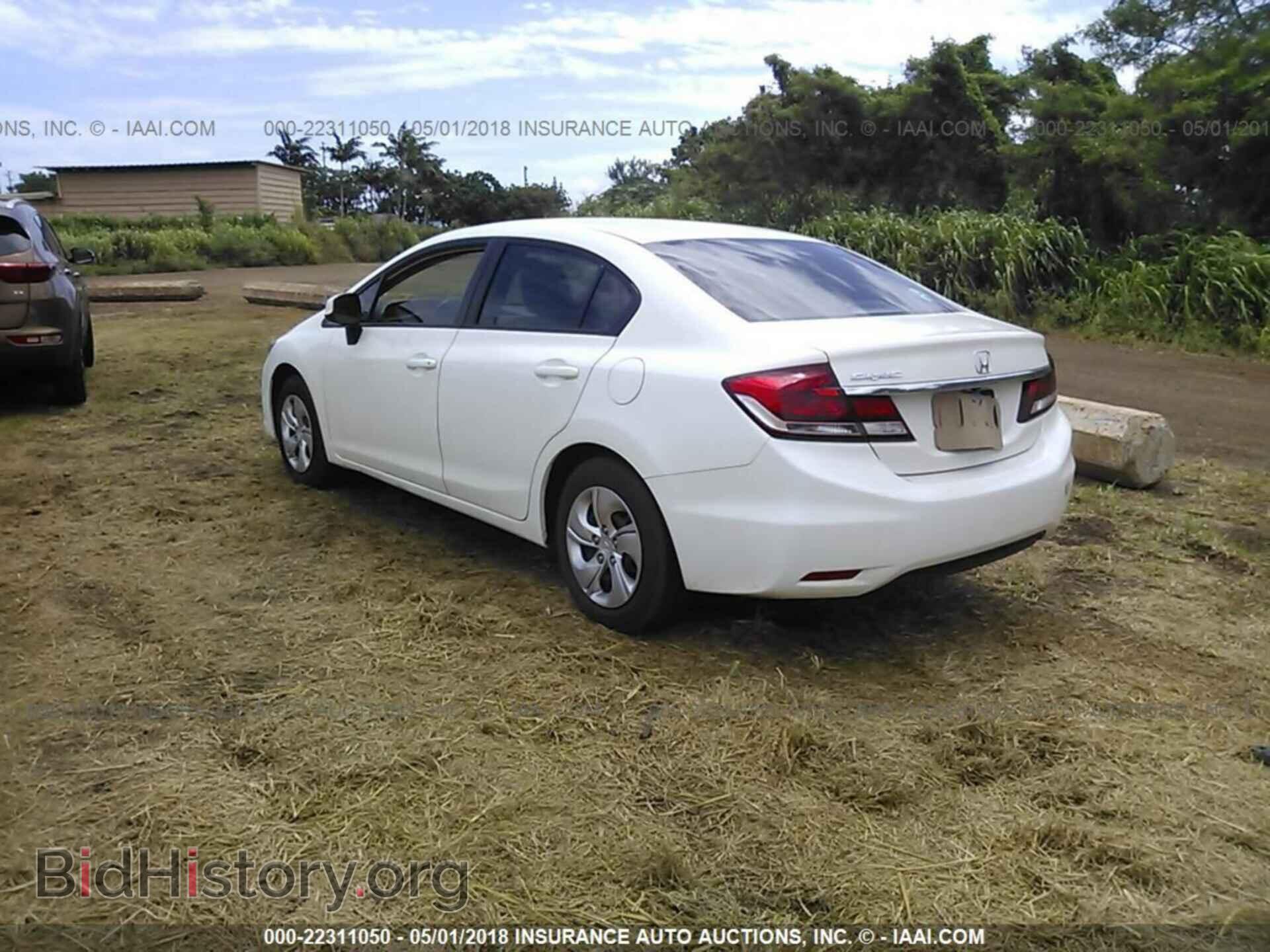 2013 Honda Civic - VIN: 2HGFB2F55DH595630 - Фото 3
