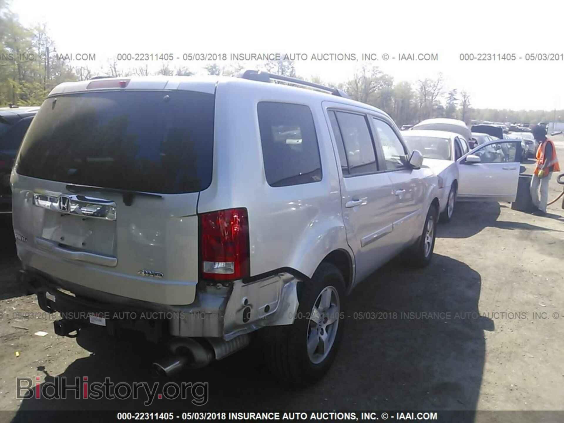 2011 Honda Pilot - VIN: 5FNYF4H62BB040294 - Фото 4