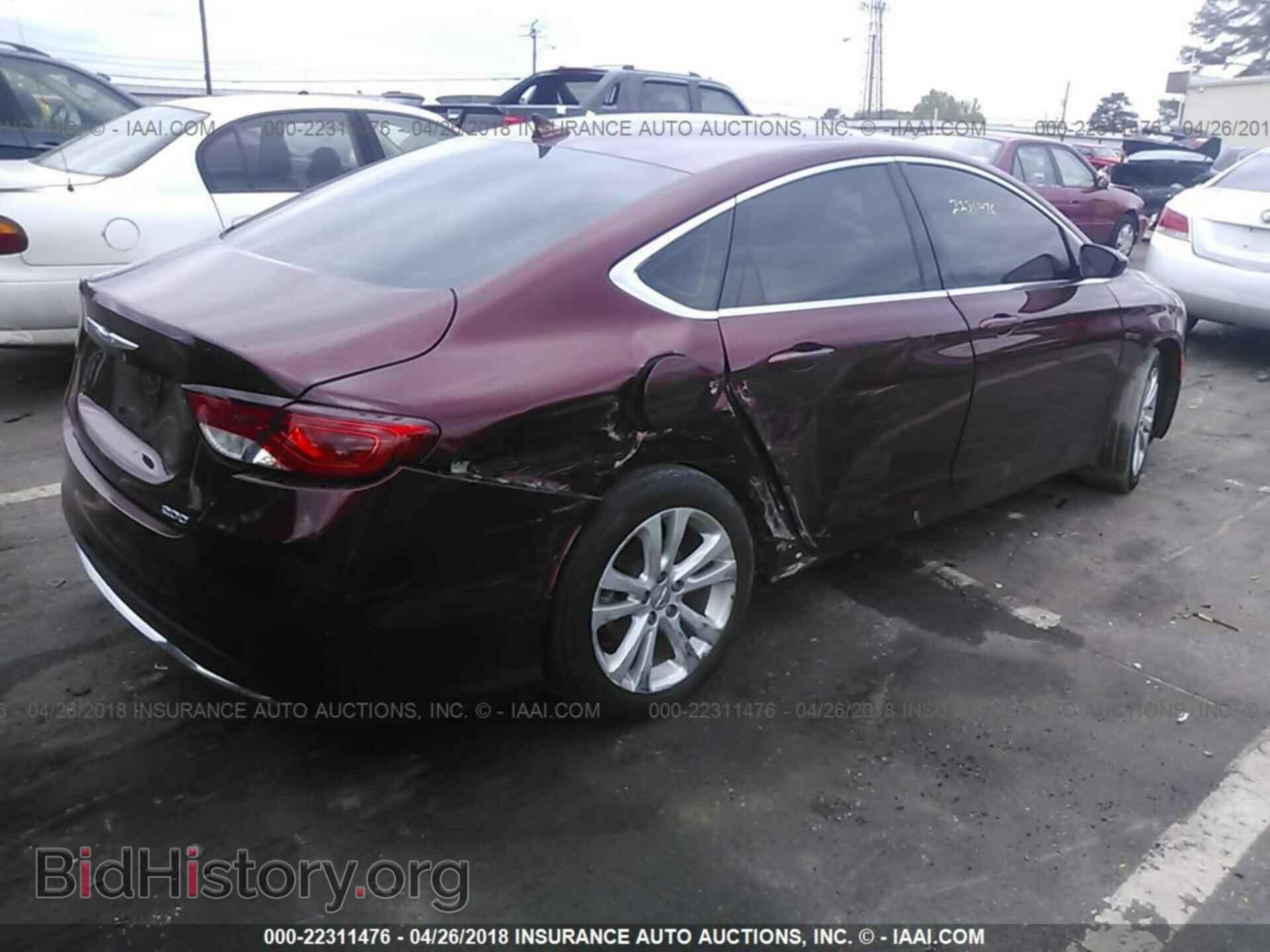 2016 Chrysler 200 - VIN: 1C3CCCAB1GN149654 - Фото 4
