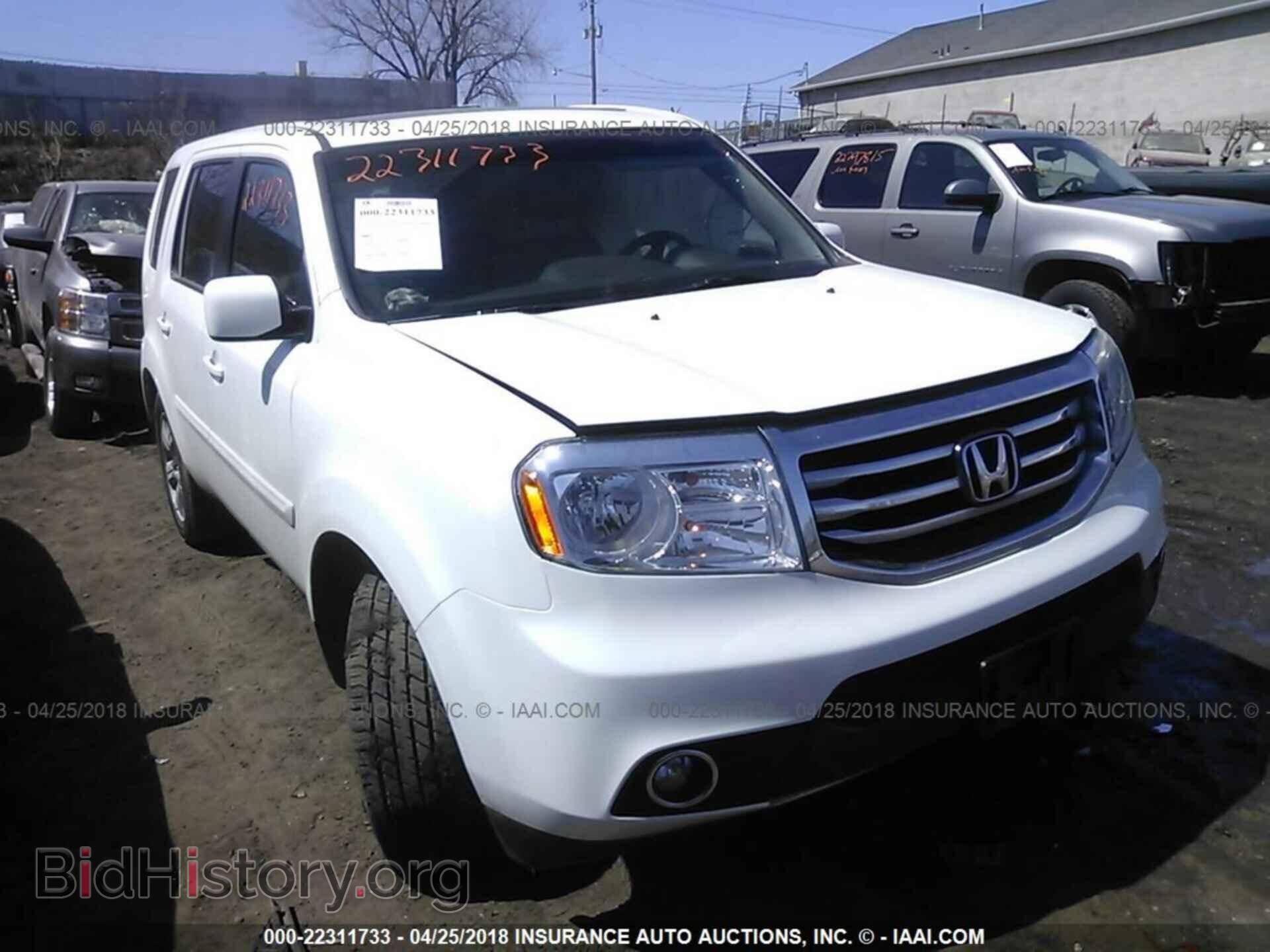 Фотография 5FNYF4H59CB070773 - Honda Pilot 2012