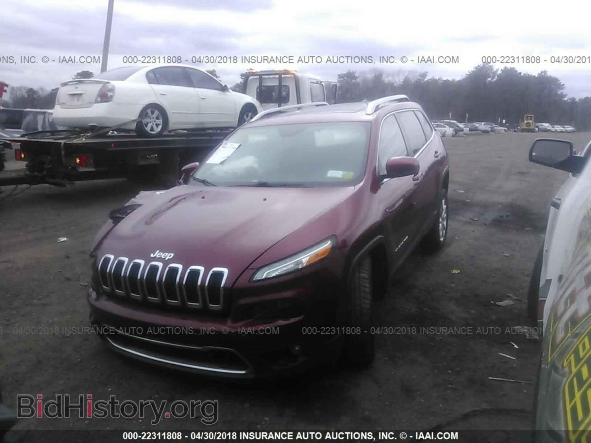 2014 Jeep Cherokee - VIN: 1C4PJMDS7EW278722 - Фото 2