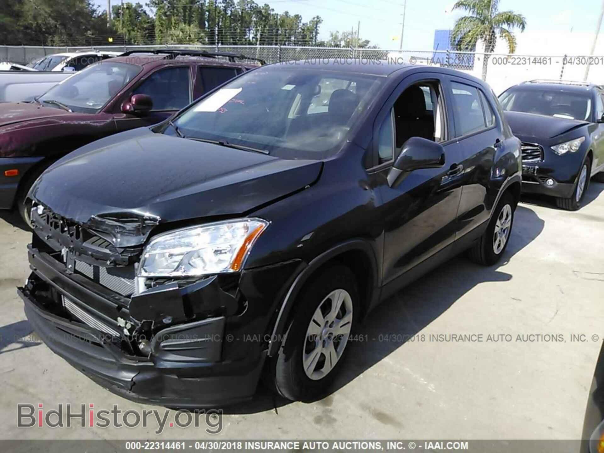 2016 Chevrolet Trax - VIN: KL7CJKSBXGB706702 - Фото 2