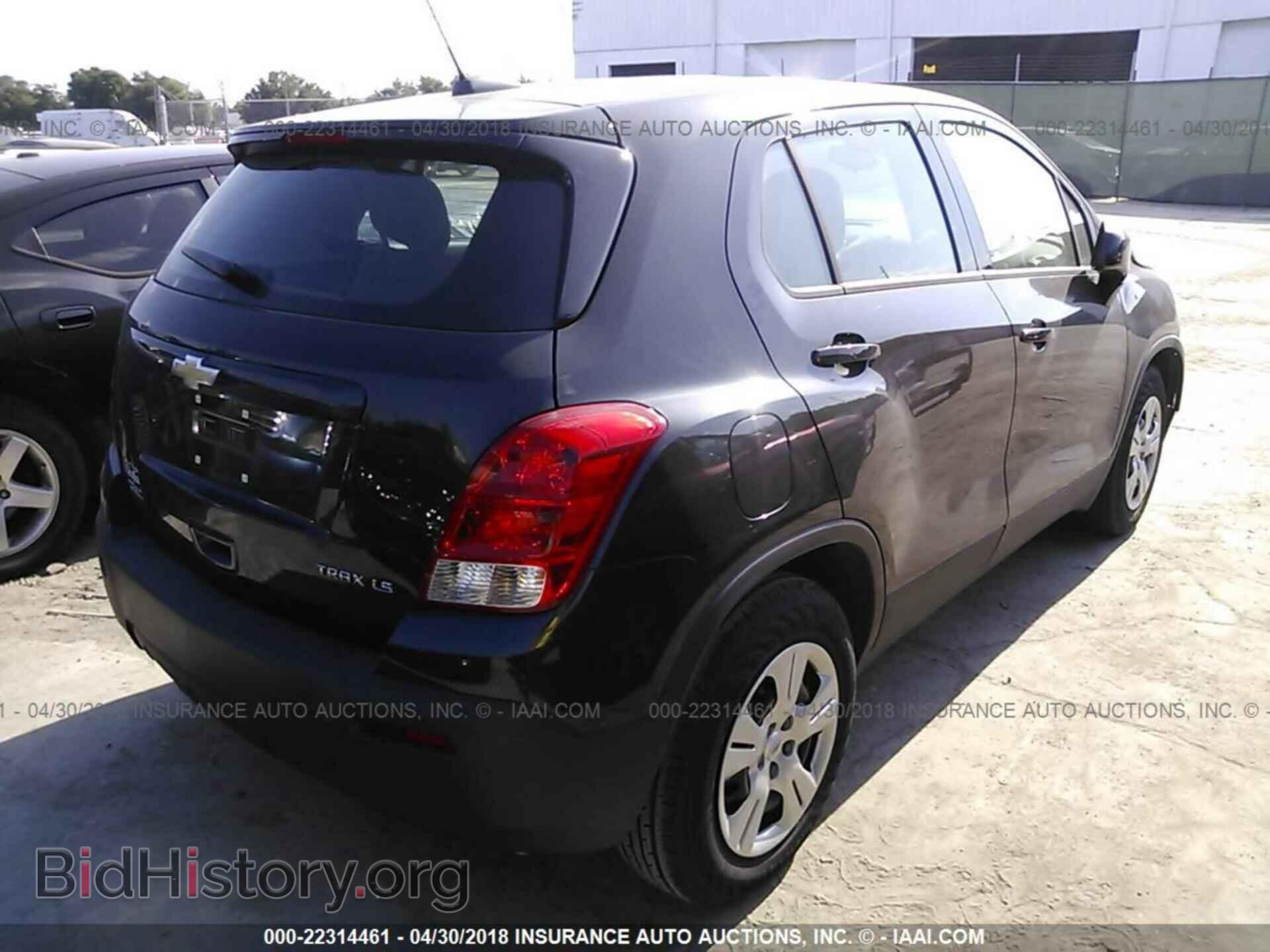2016 Chevrolet Trax - VIN: KL7CJKSBXGB706702 - Фото 4
