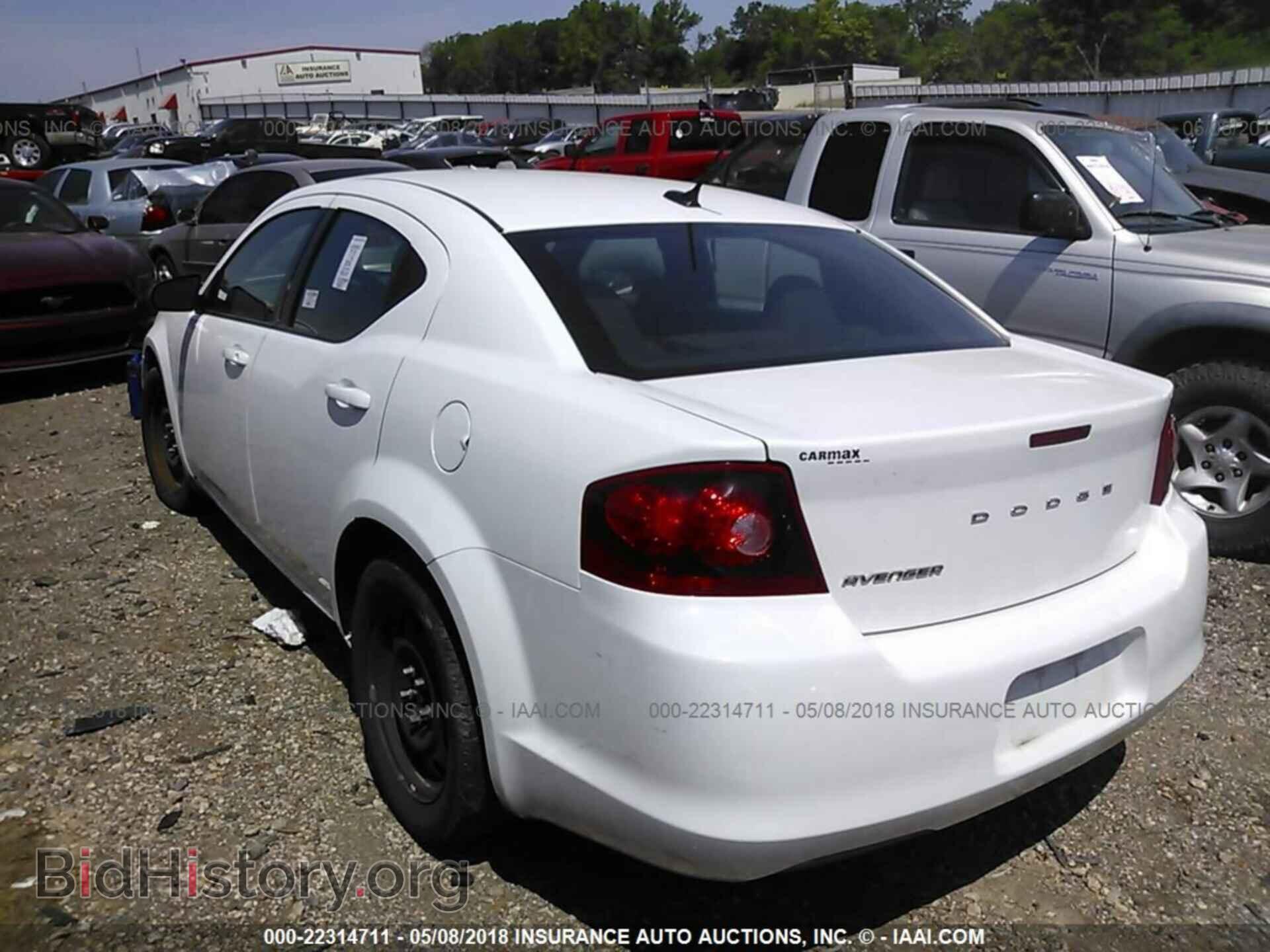 2014 Dodge Avenger - VIN: 1C3CDZAB9EN219317 - Фото 3