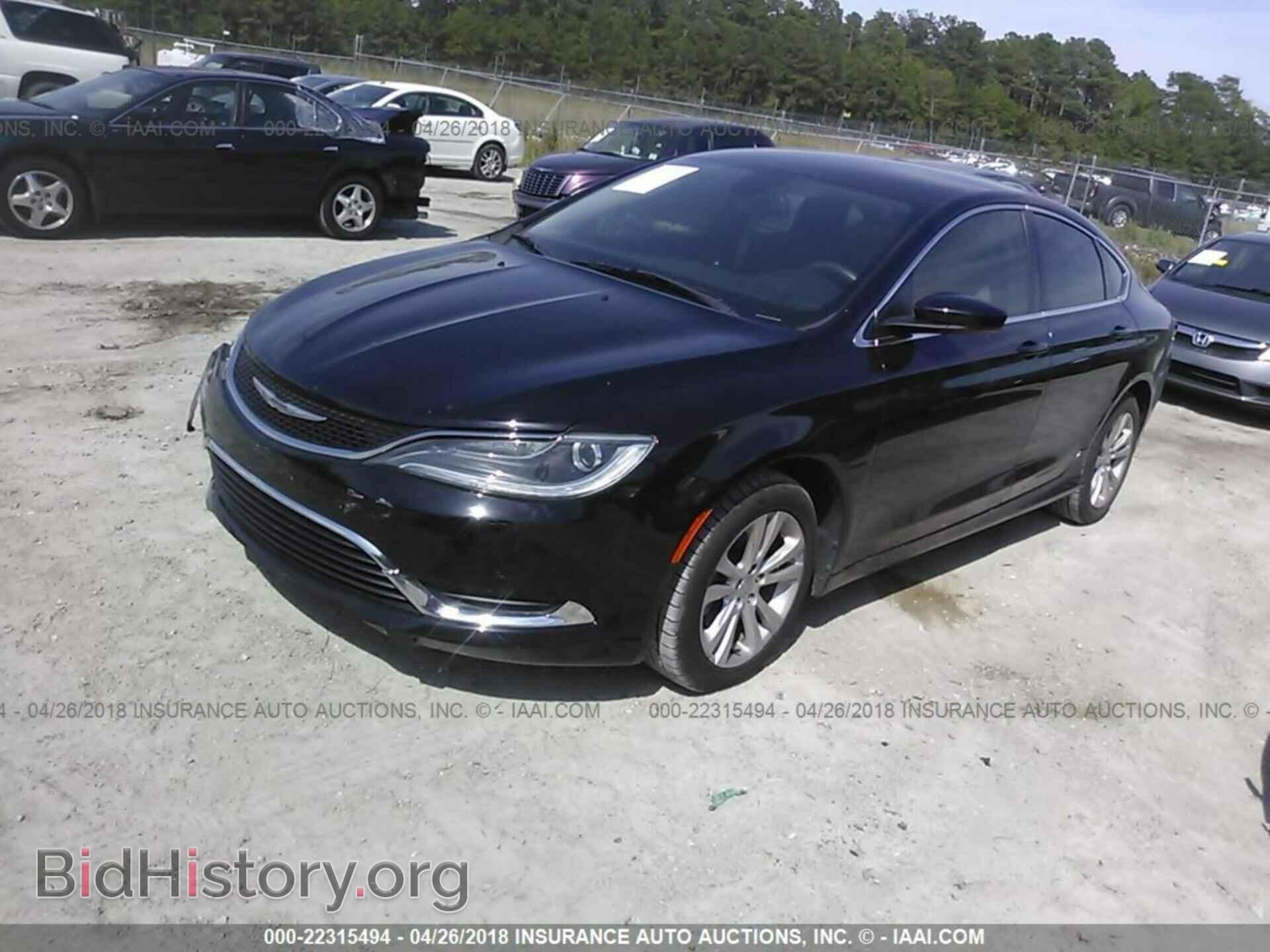 2015 Chrysler 200 - VIN: 1C3CCCAB0FN577889 - Фото 2