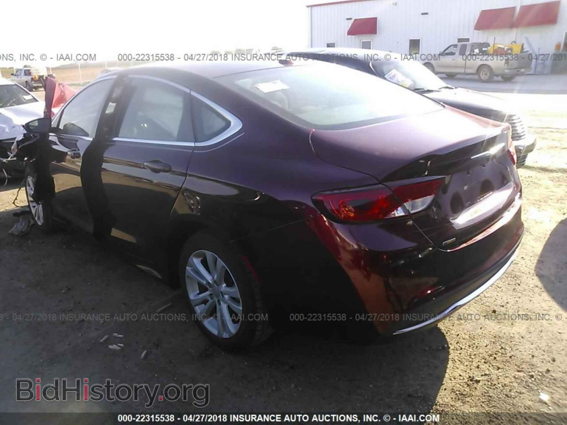 2015 Chrysler 200 - VIN: 1C3CCCAB7FN607003 - Photo 3
