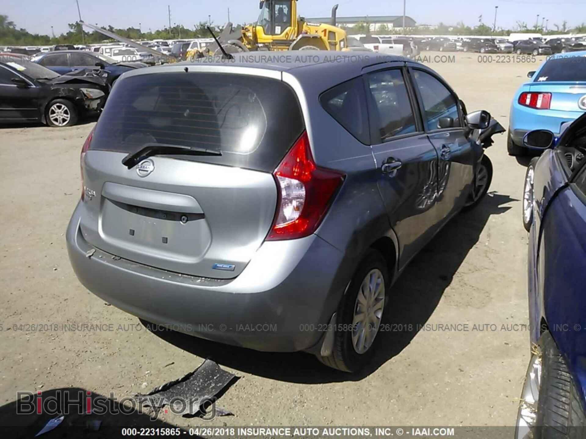 2015 Nissan Versa note - VIN: 3N1CE2CP1FL432887 - Фото 4