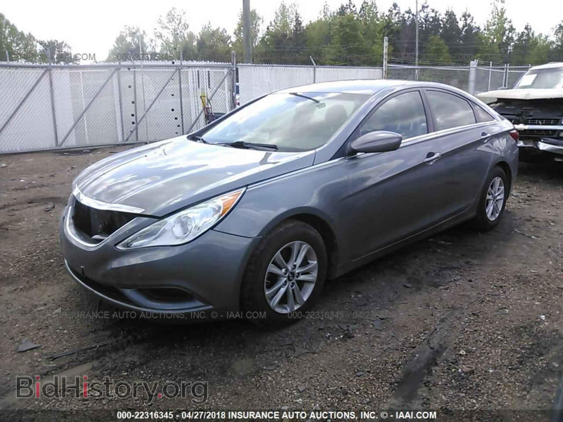 2012 Hyundai Sonata - VIN: 5NPEB4AC5CH349582 - Фото 2