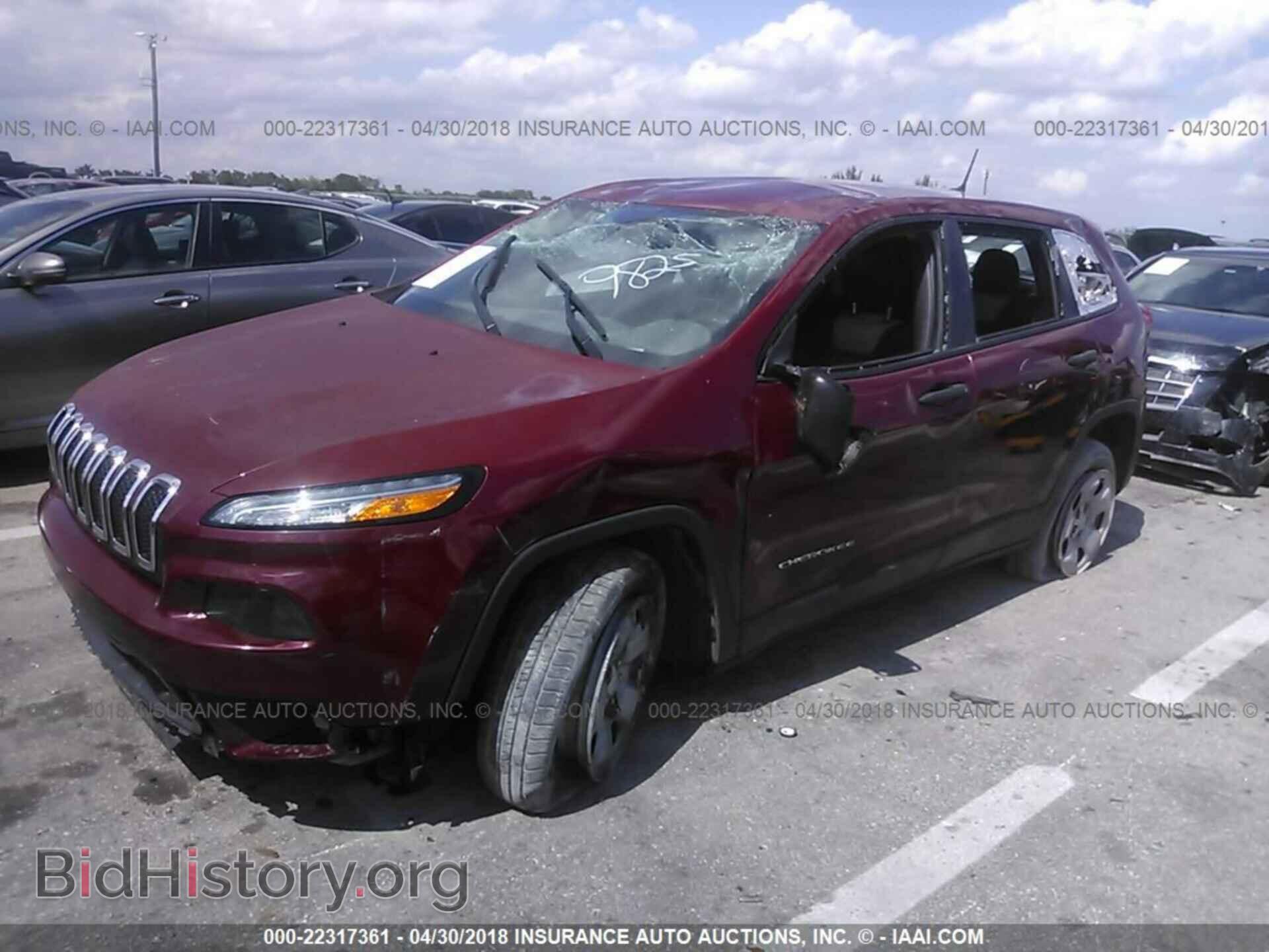 2014 Jeep Cherokee - VIN: 1C4PJLAB7EW199825 - Фото 2
