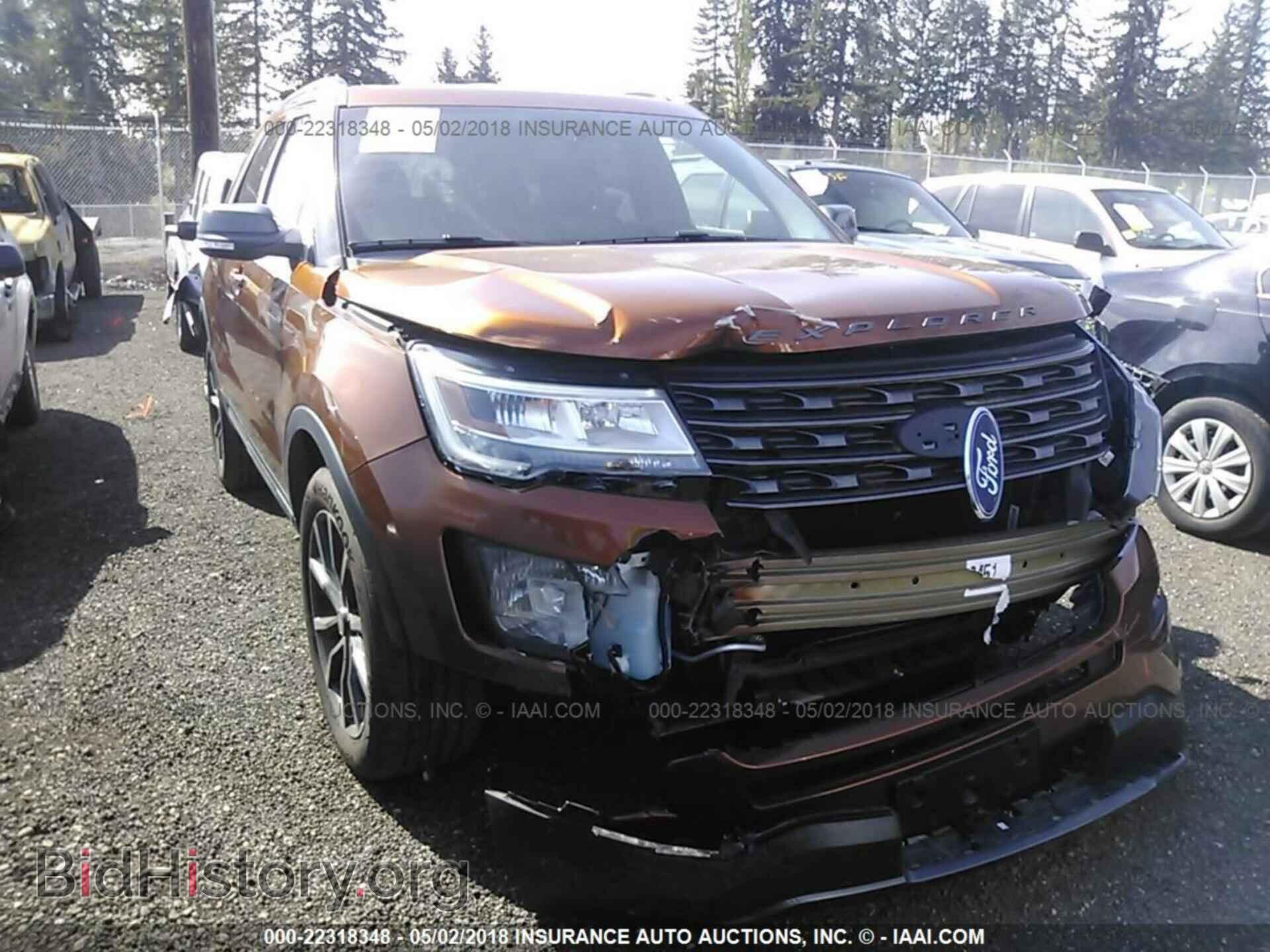 Фотография 1FM5K8D86HGC22443 - Ford Explorer 2017