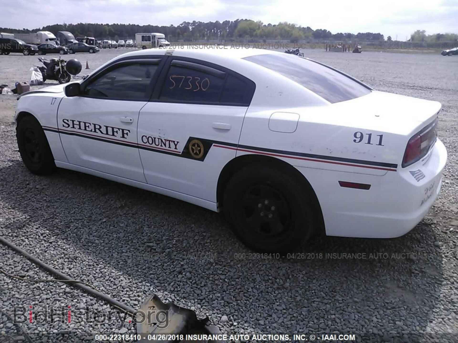 2014 Dodge CHARGER (VIN 2C3CDXAT9EH367747) — фото 3 из 10