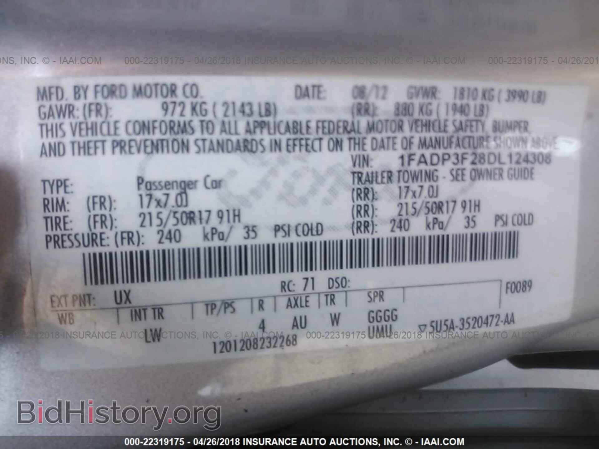 2013 Ford Focus - VIN: 1FADP3F28DL124308 - Photo 9