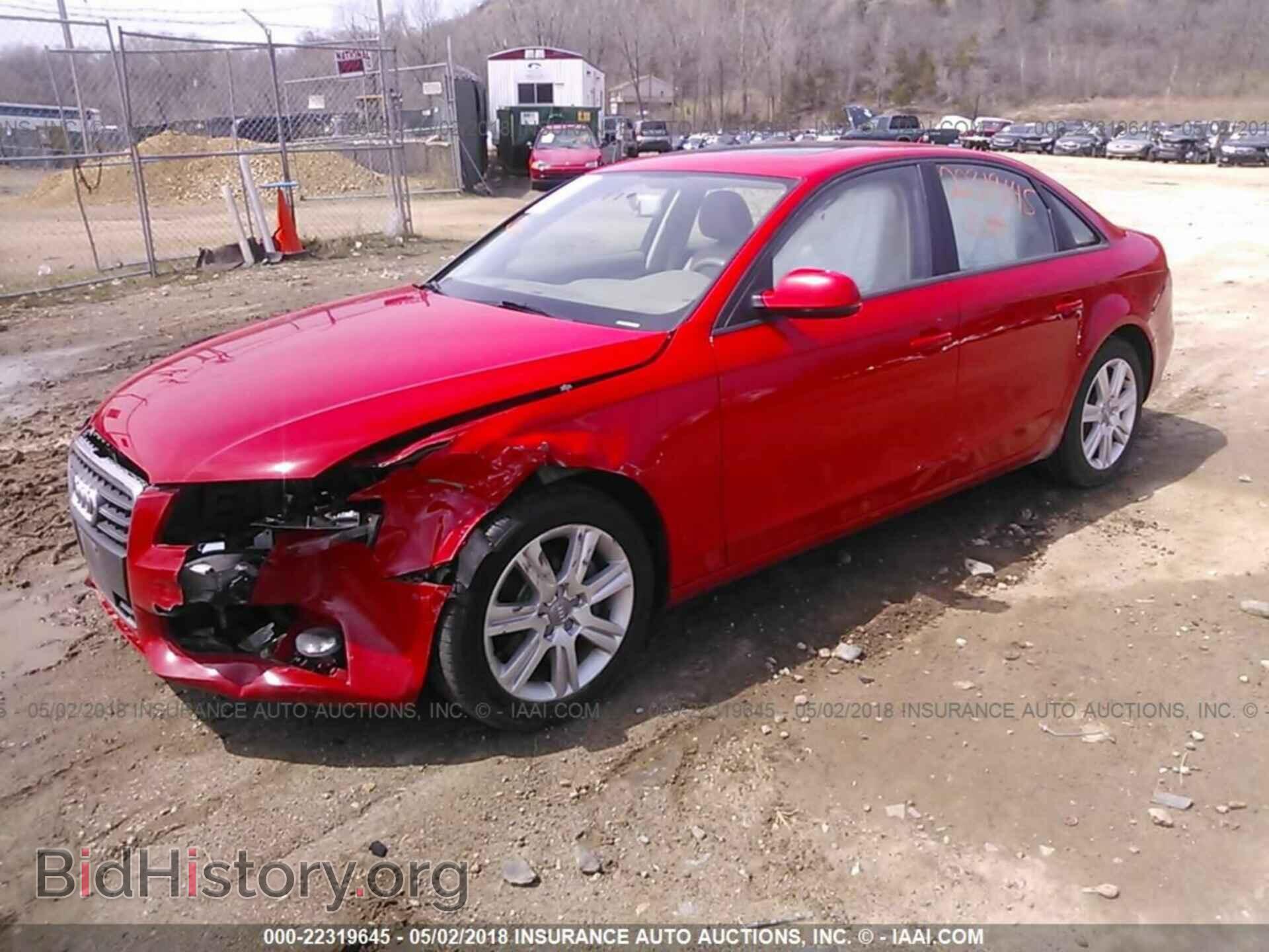 2011 Audi A4 - VIN: WAUBFAFL9BA078012 - Фото 2