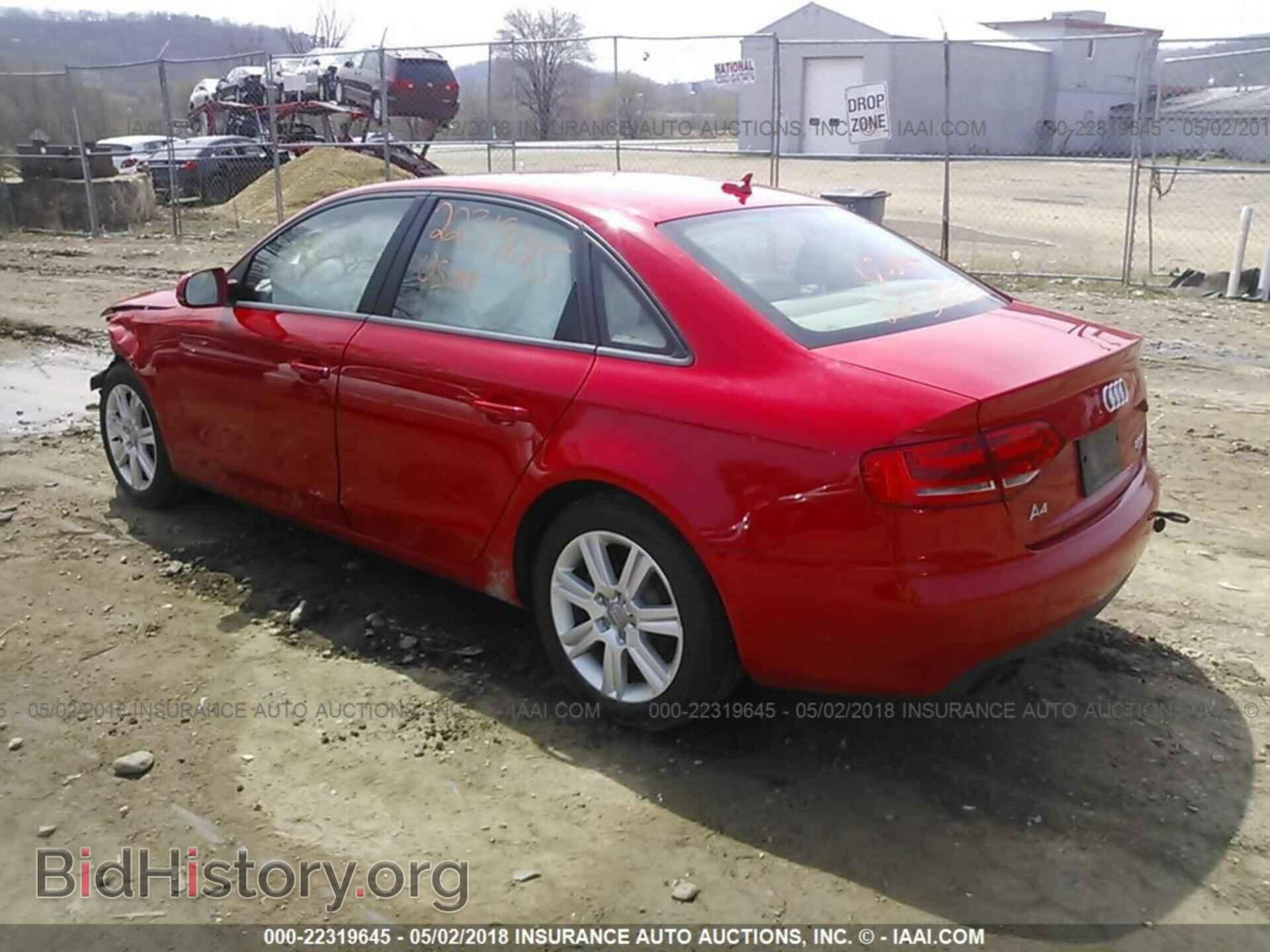 2011 Audi A4 - VIN: WAUBFAFL9BA078012 - Фото 3