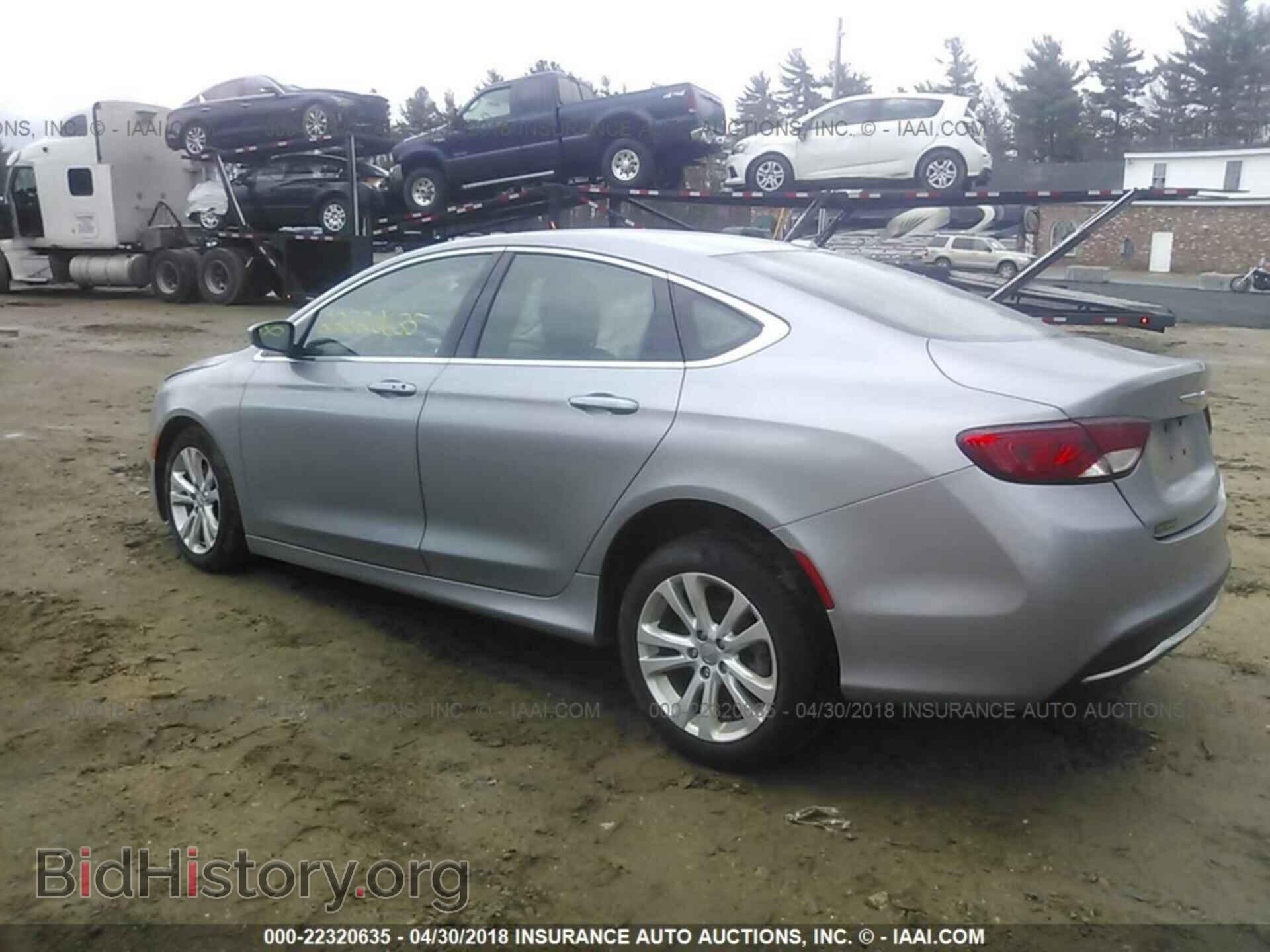 2015 Chrysler 200 - VIN: 1C3CCCAB4FN505464 - Фото 3