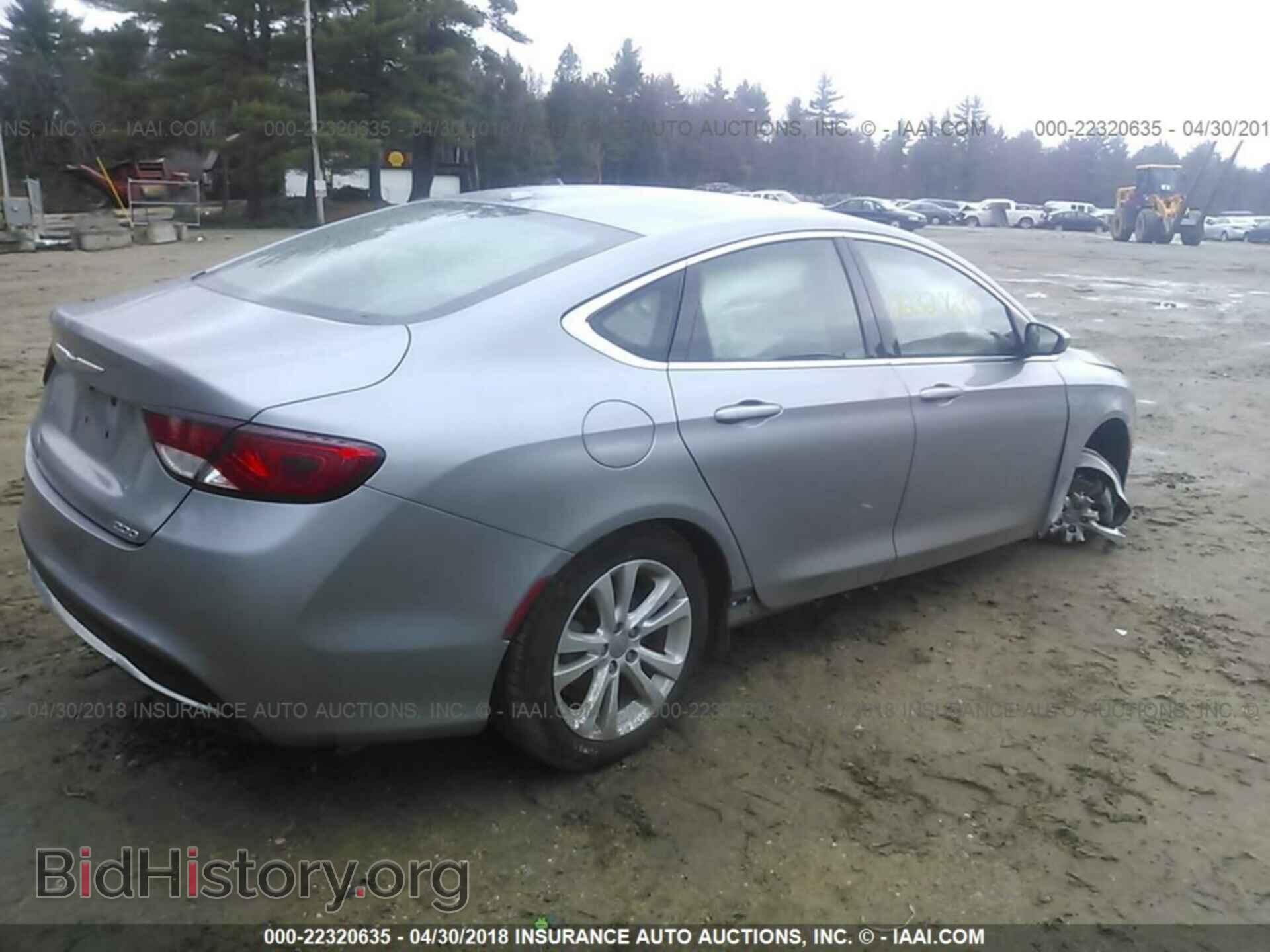 2015 Chrysler 200 - VIN: 1C3CCCAB4FN505464 - Фото 4