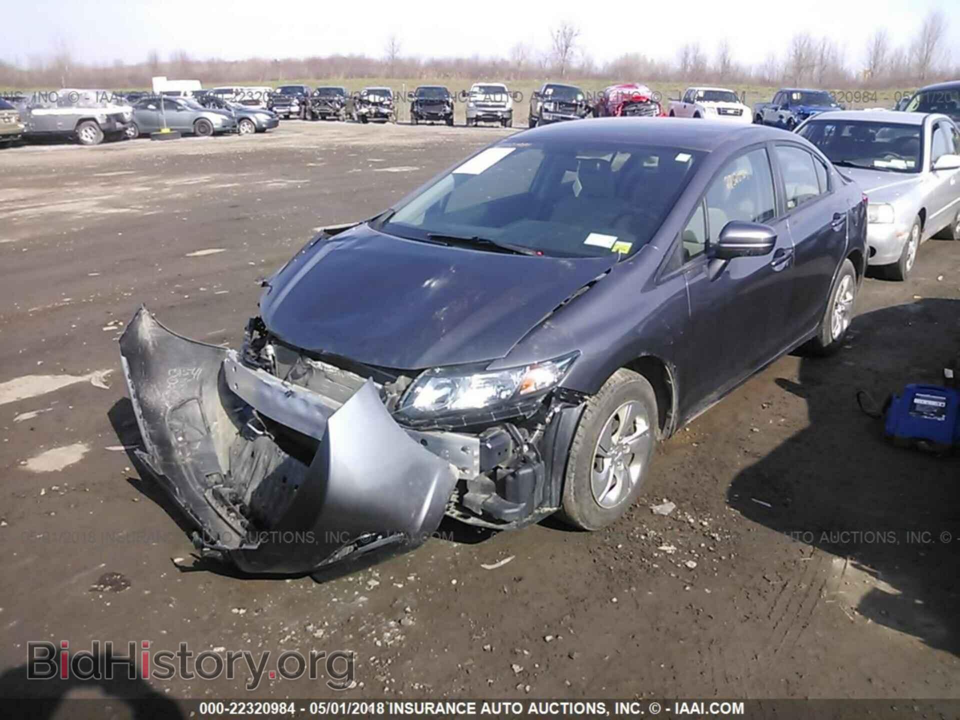2014 Honda Civic - VIN: 19XFB2F56EE231812 - Фото 2