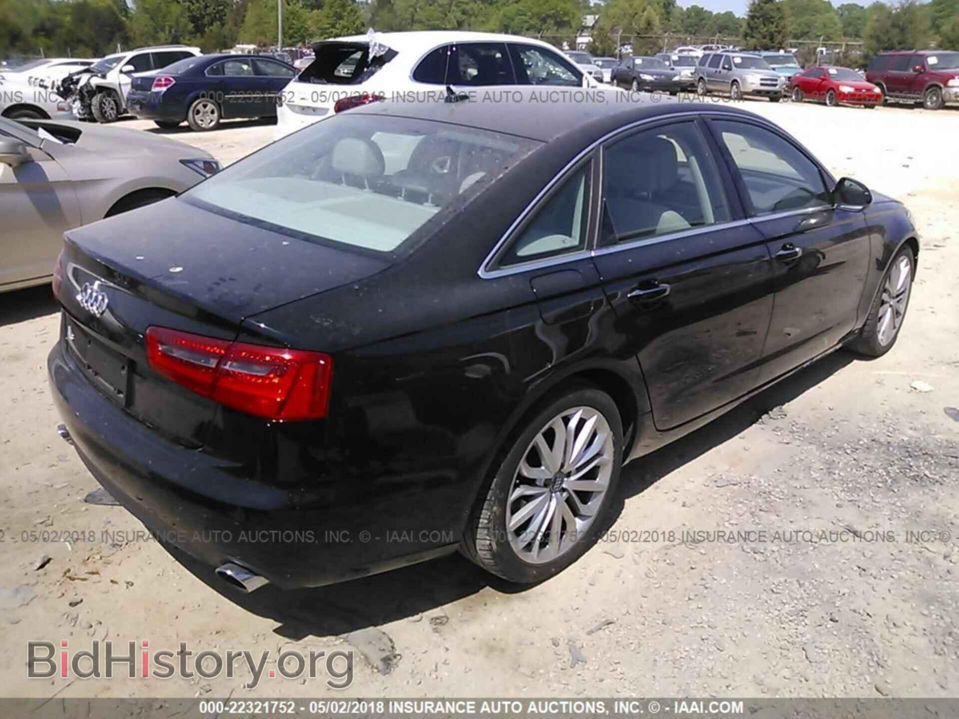 2013 Audi A6 - VIN: WAUGFAFC5DN053609 - Фото 4
