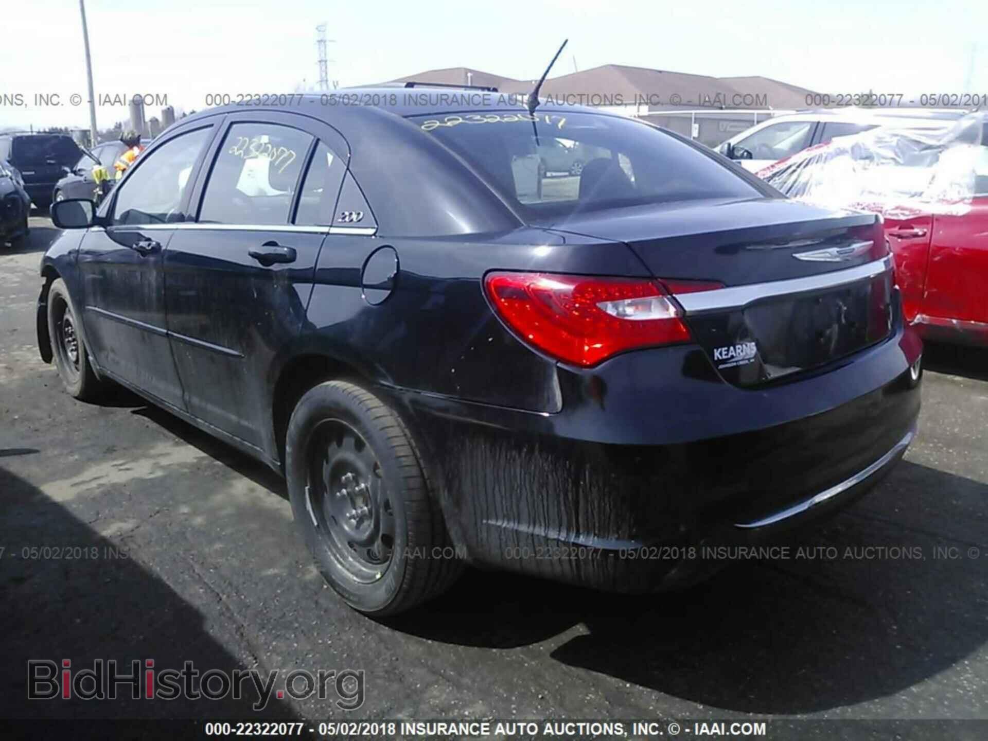 2012 Chrysler 200 - VIN: 1C3CCBAB3CN271808 - Фото 3