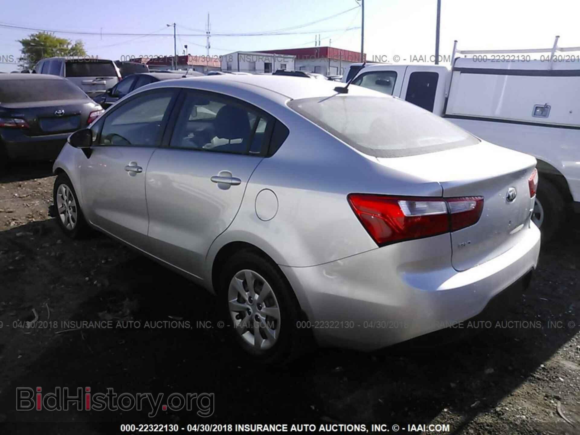 2013 Kia Rio - VIN: KNADM4A39D6284170 - Фото 3