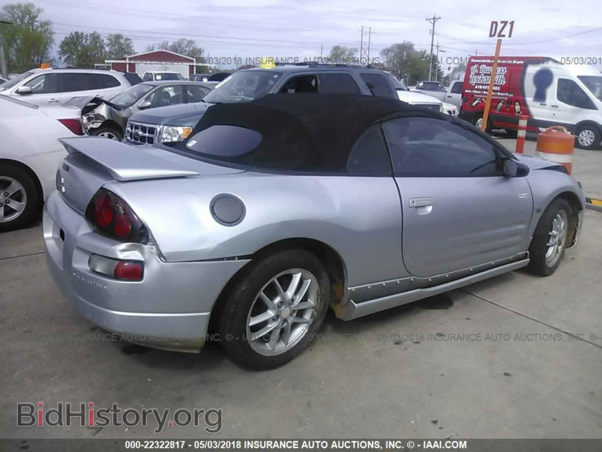 2001 MITSUBISHI ECLIPSE - VIN: 4A3AE55H11E004240 - Photo 4