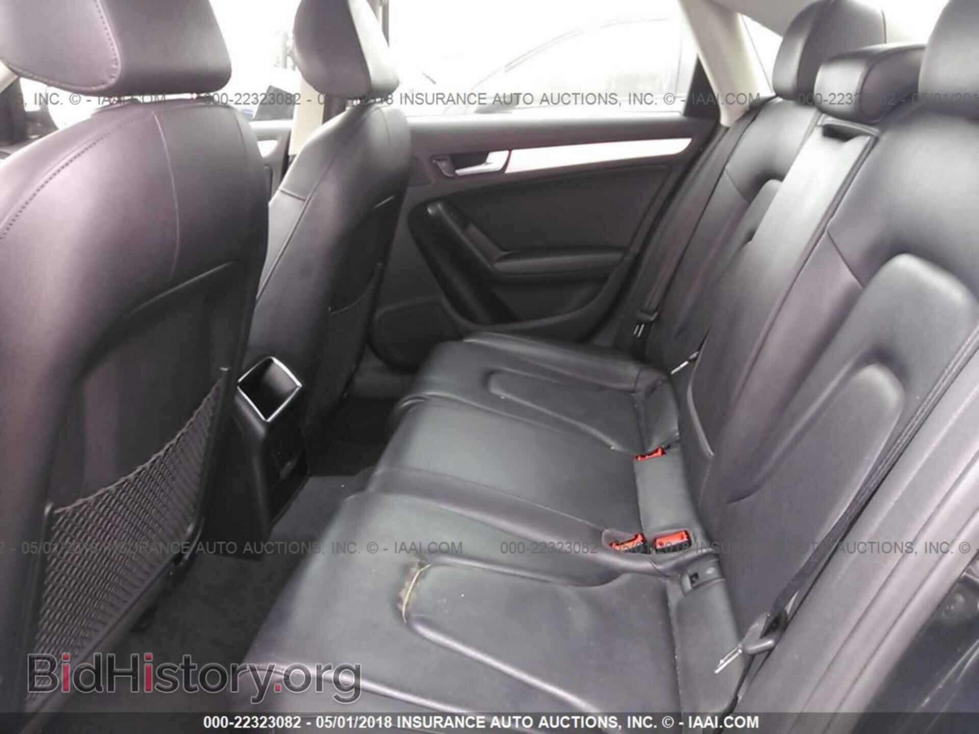 2012 Audi A4 - VIN: WAUBFAFL5CA053285 - Фото 8