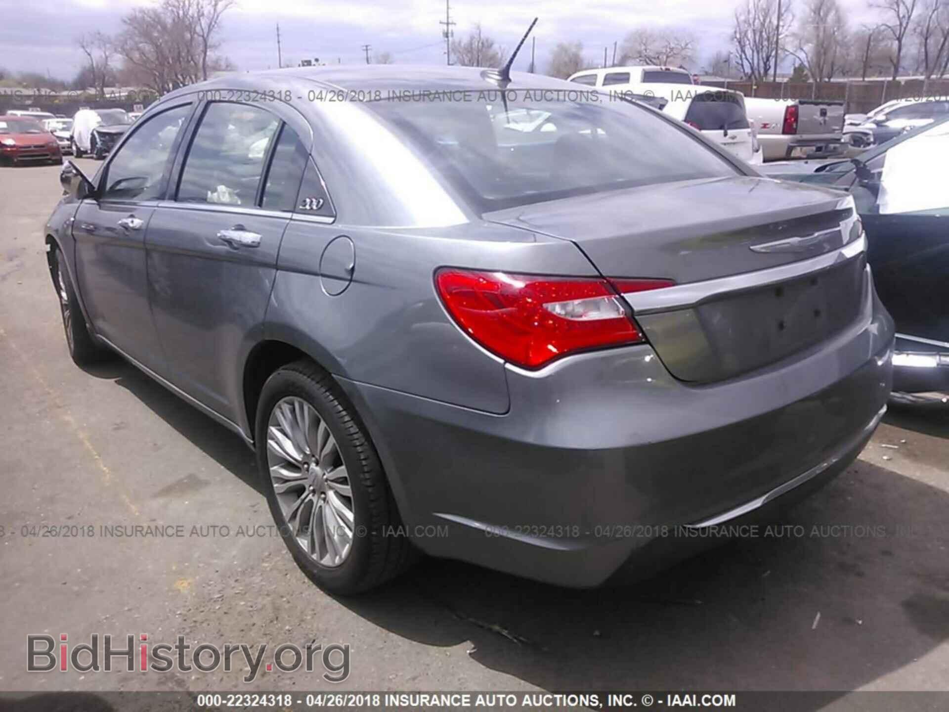 2012 Chrysler 200 - VIN: 1C3CCBCB0CN284271 - Фото 3