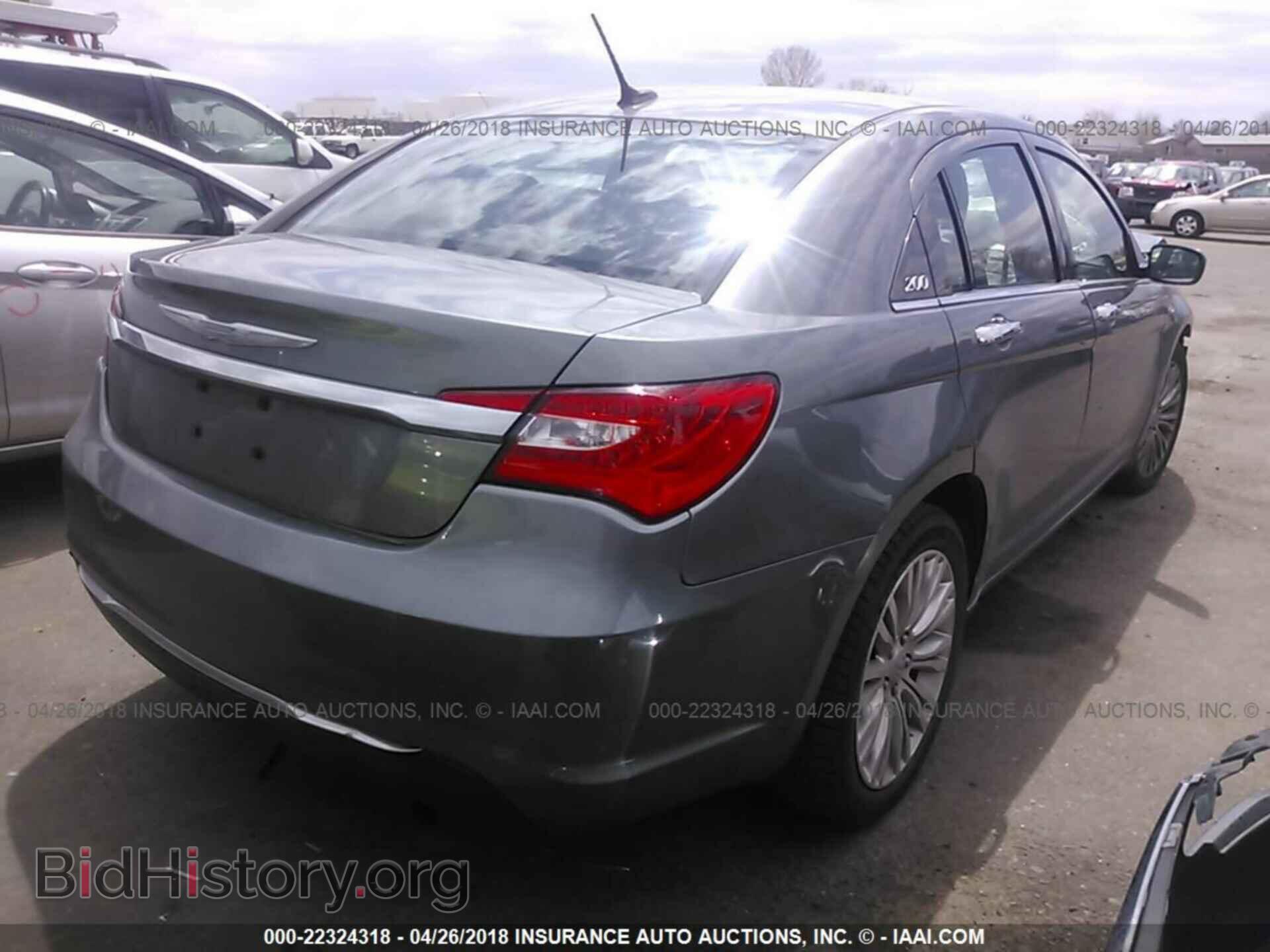 2012 Chrysler 200 - VIN: 1C3CCBCB0CN284271 - Фото 4