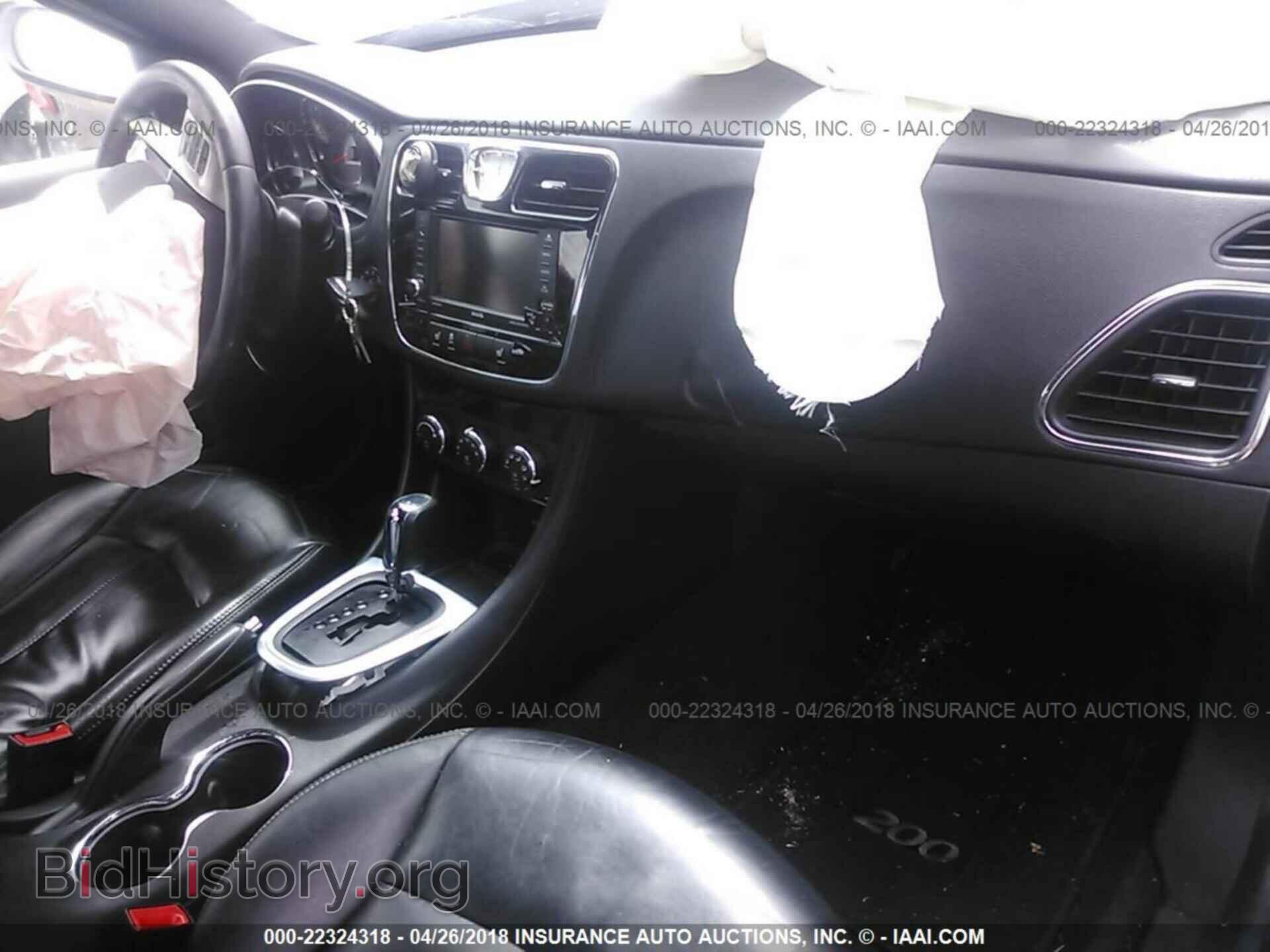 2012 Chrysler 200 - VIN: 1C3CCBCB0CN284271 - Фото 5