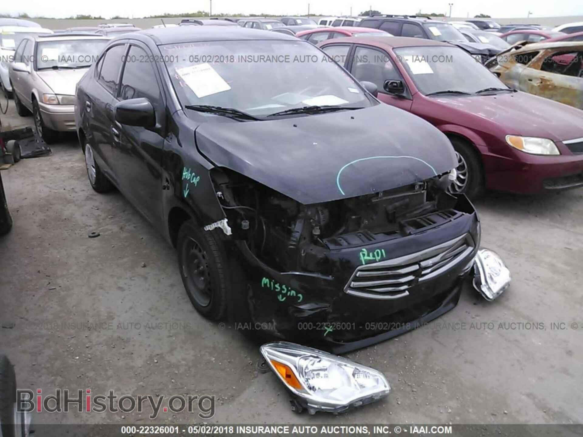 Фотография ML32F3FJ4HHF06801 - Mitsubishi Mirage 2017