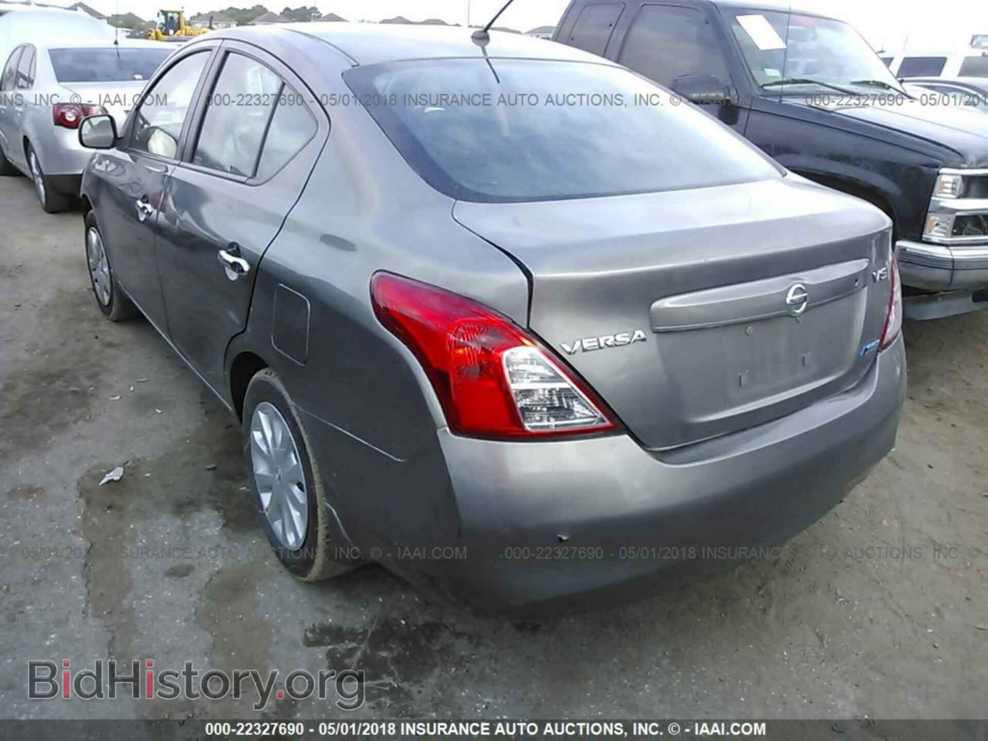 2012 Nissan Versa - VIN: 3N1CN7AP2CL904428 - Фото 3