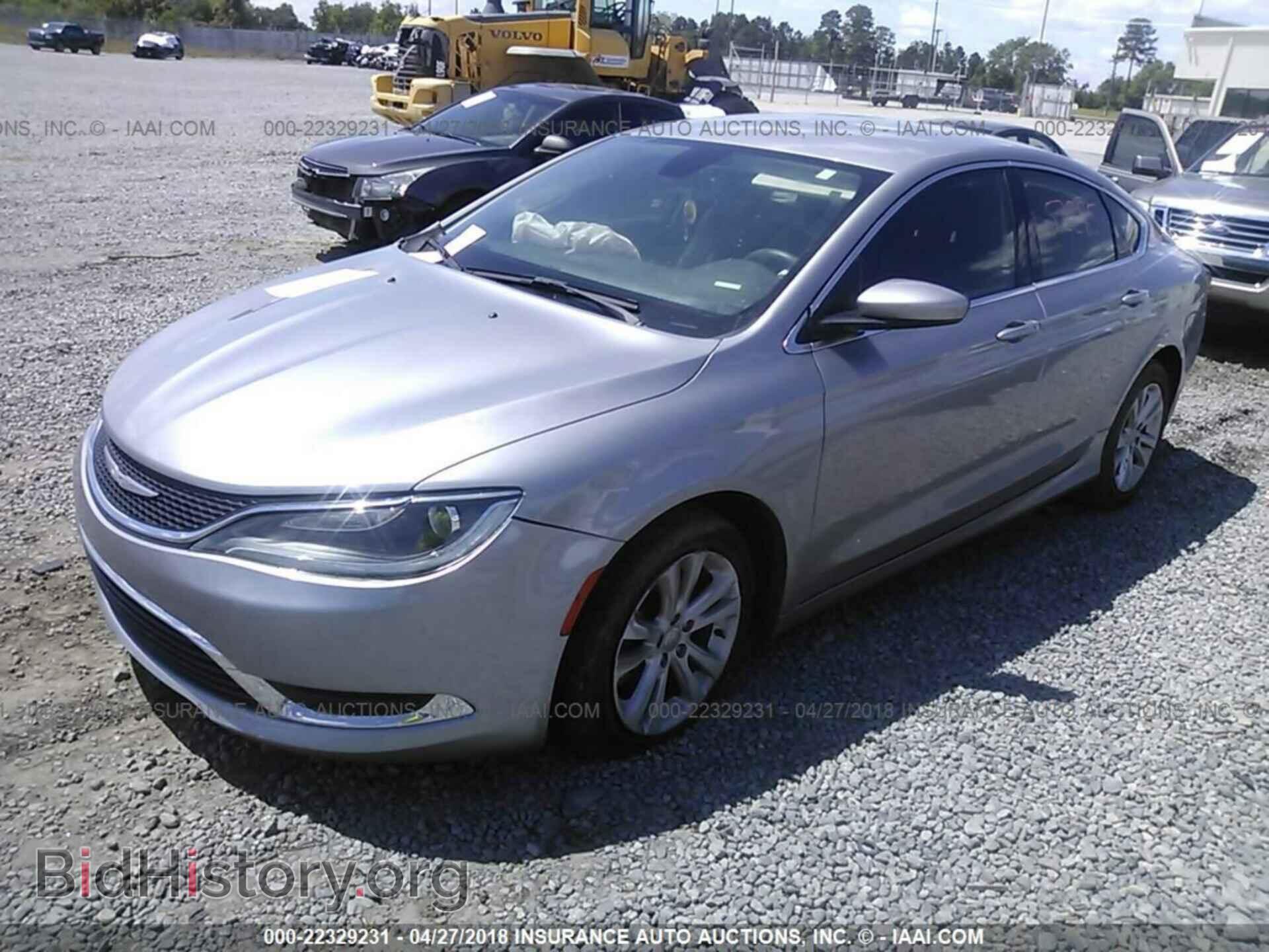 2016 Chrysler 200 - VIN: 1C3CCCAB6GN168121 - Photo 2