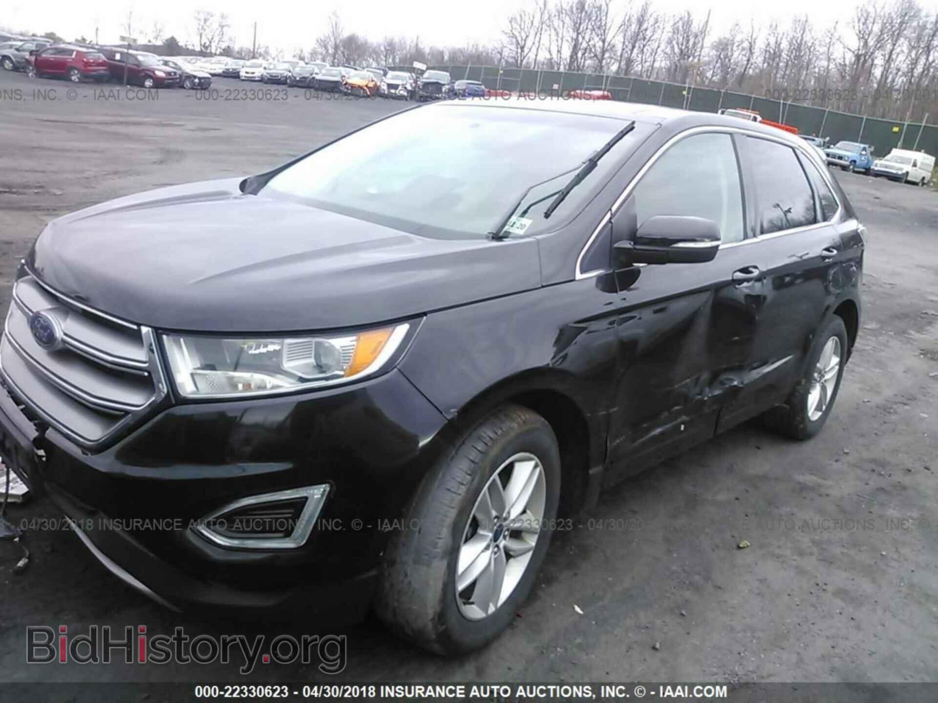 2015 Ford Edge - VIN: 2FMTK4J98FBB87907 - Фото 2