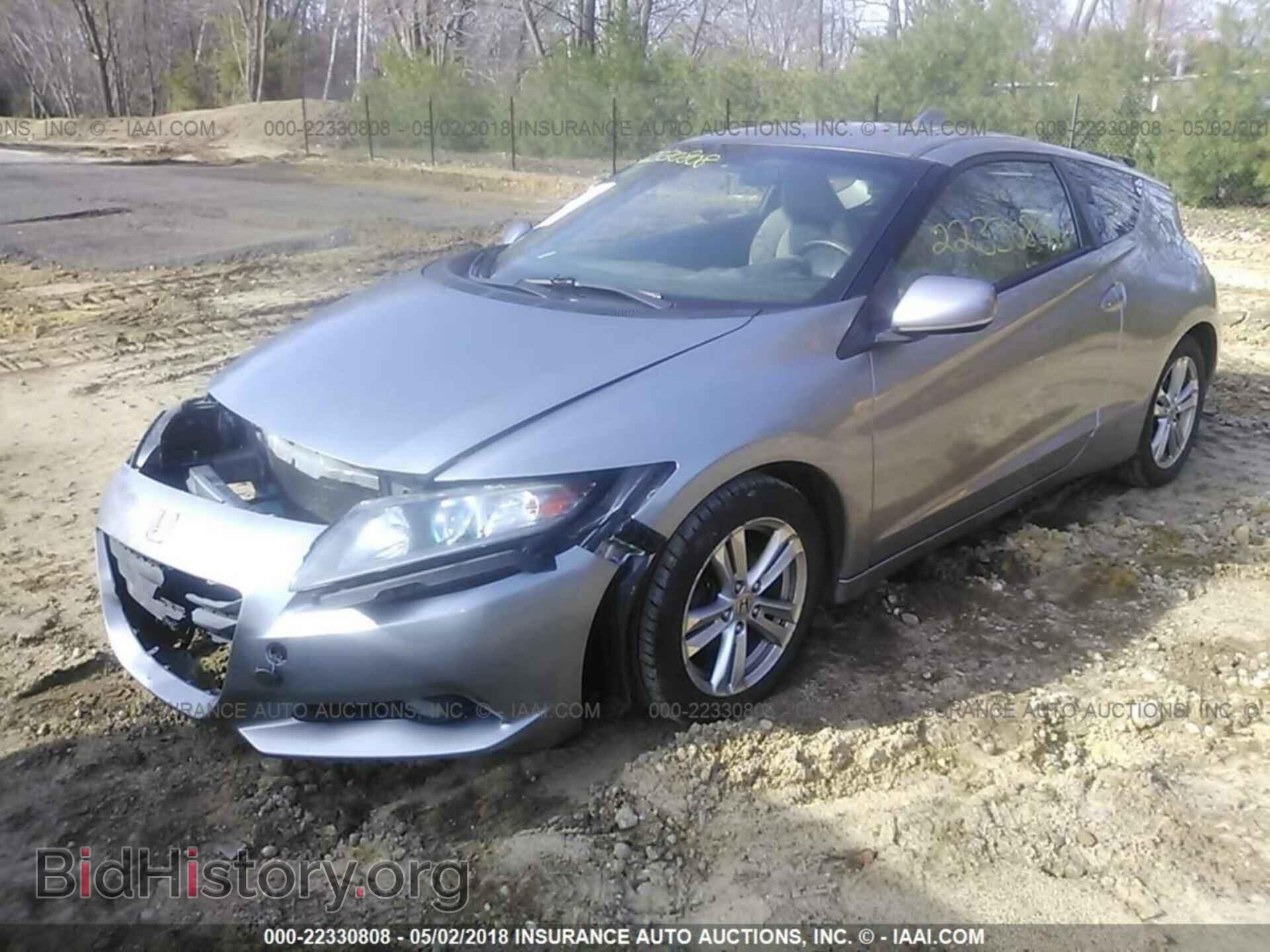 2011 Honda Cr-z - VIN: JHMZF1C65BS007060 - Фото 2