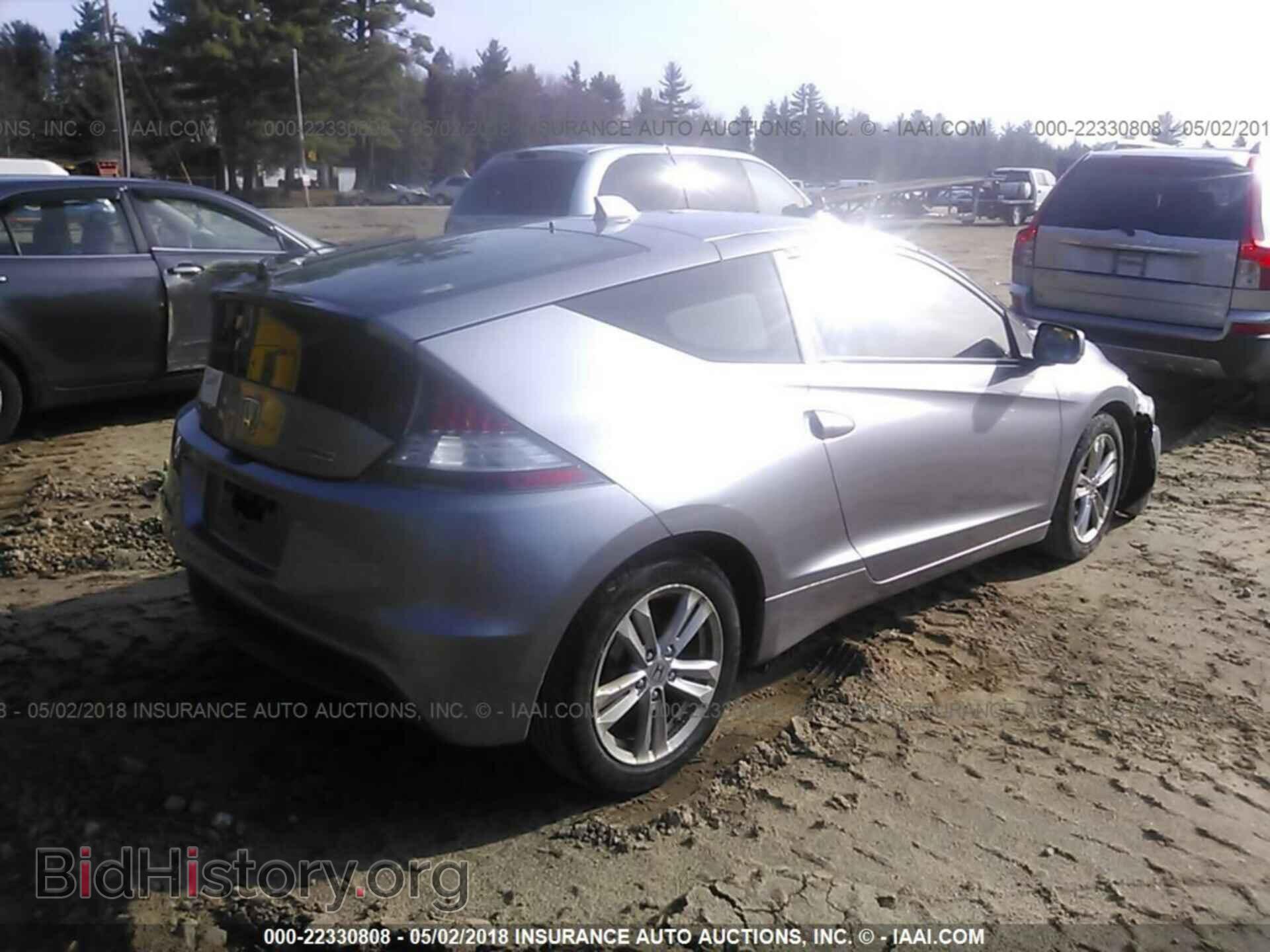 2011 Honda Cr-z - VIN: JHMZF1C65BS007060 - Фото 4