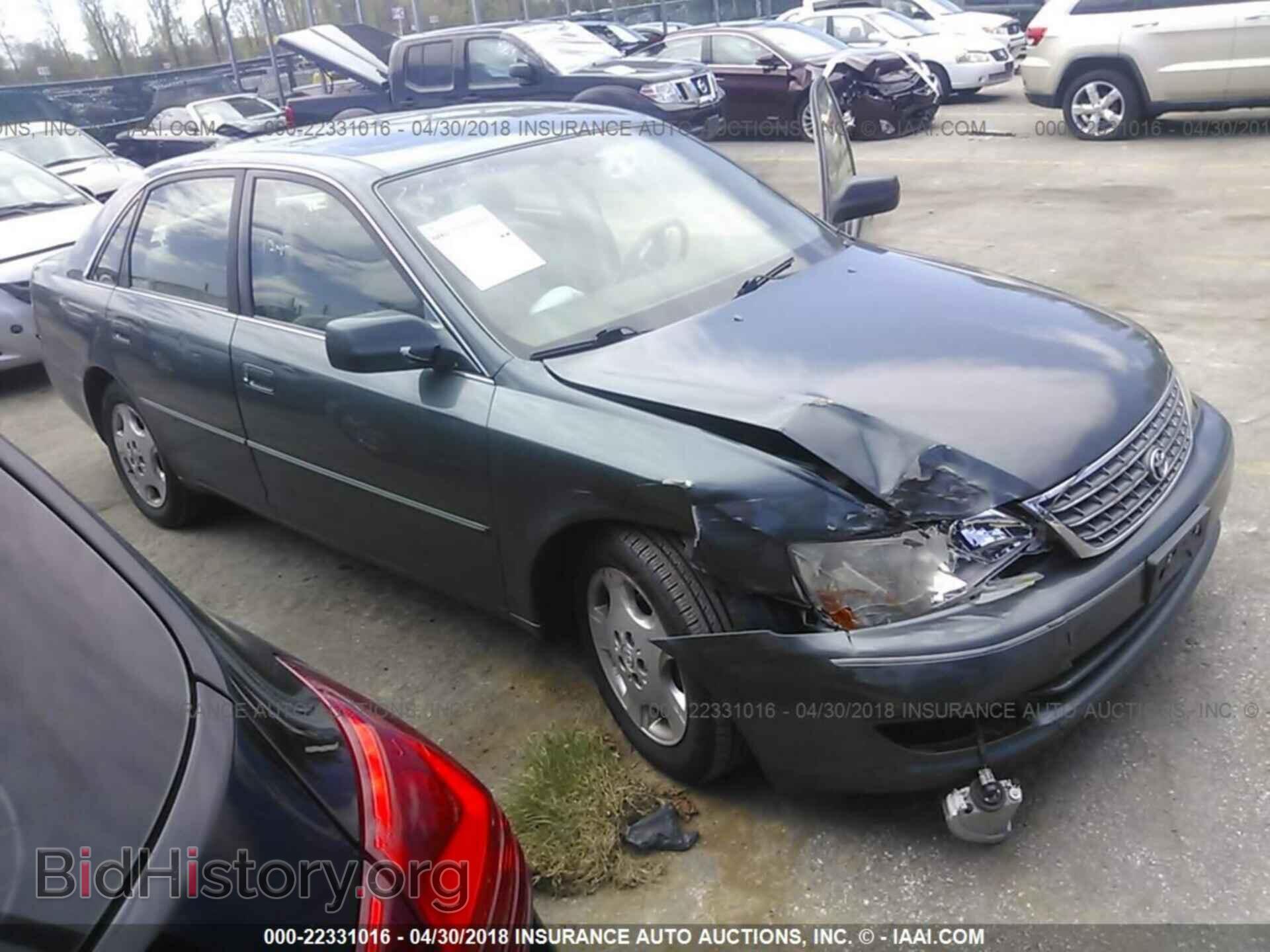 Photo 4T1BF28BX3U337793 - TOYOTA AVALON 2003