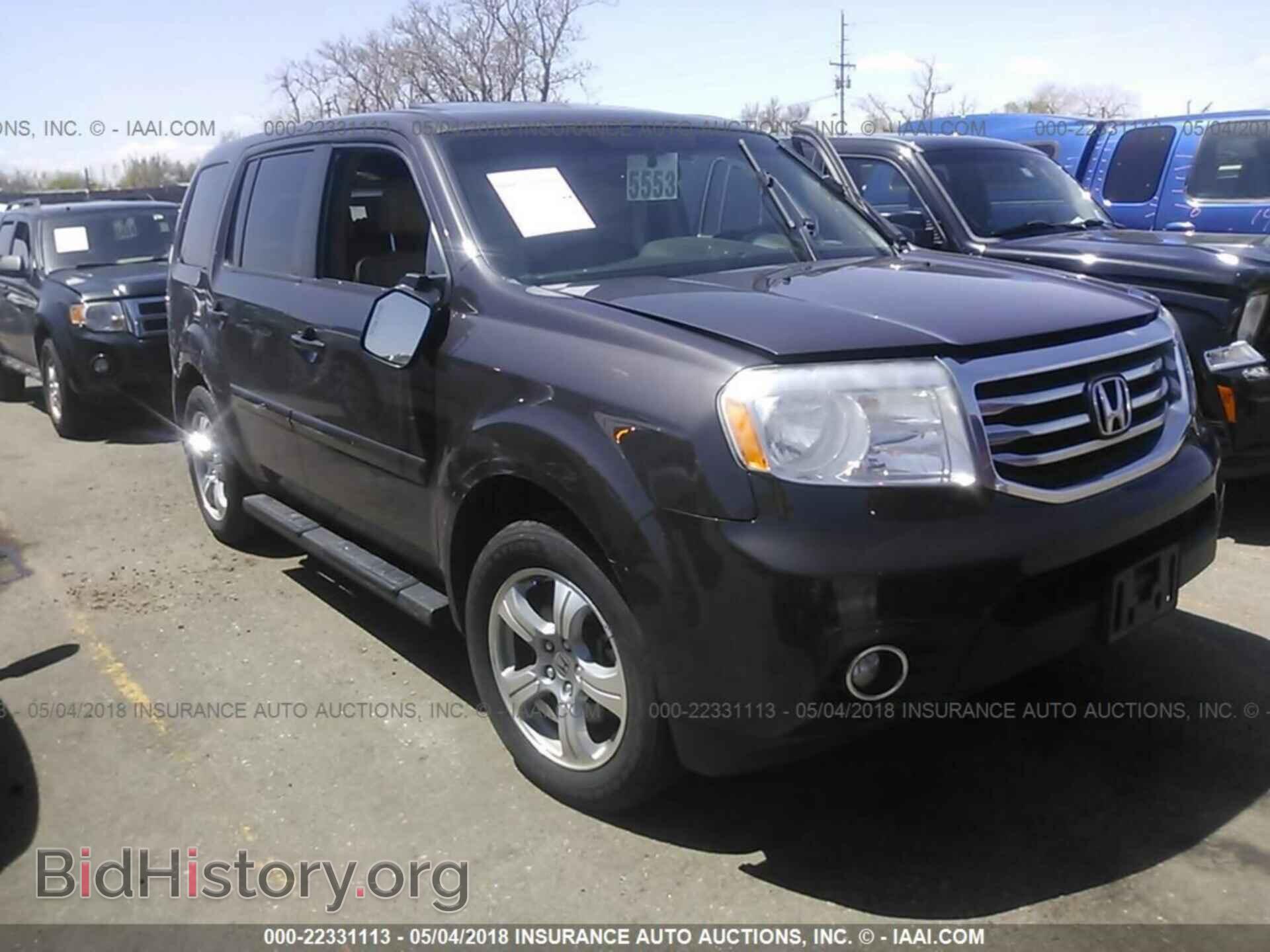 Фотография 5FNYF4H52DB020105 - Honda Pilot 2013