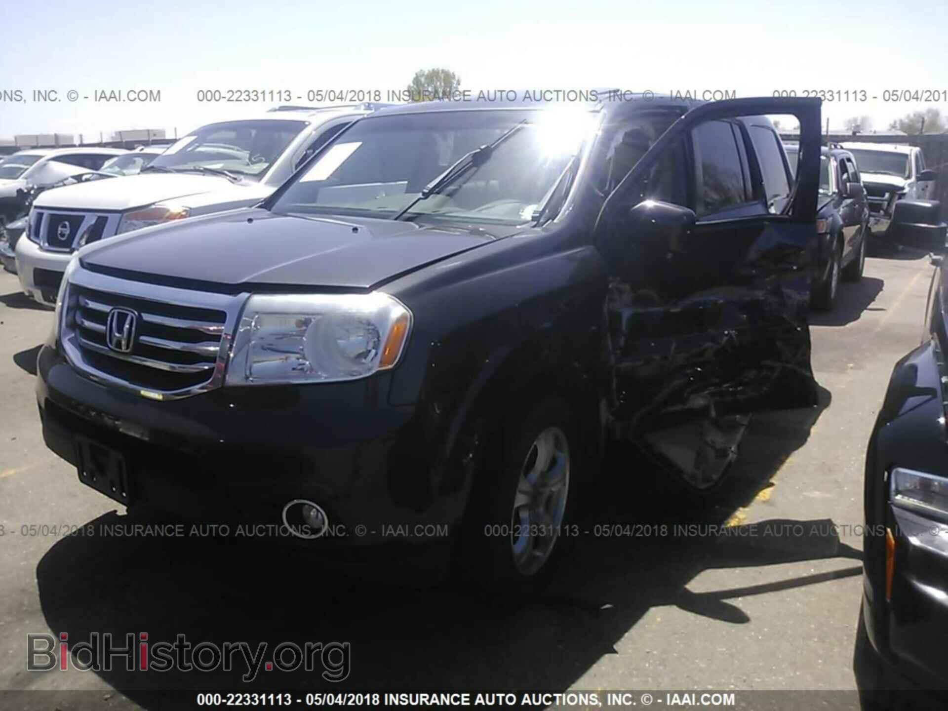 2013 Honda Pilot - VIN: 5FNYF4H52DB020105 - Photo 2