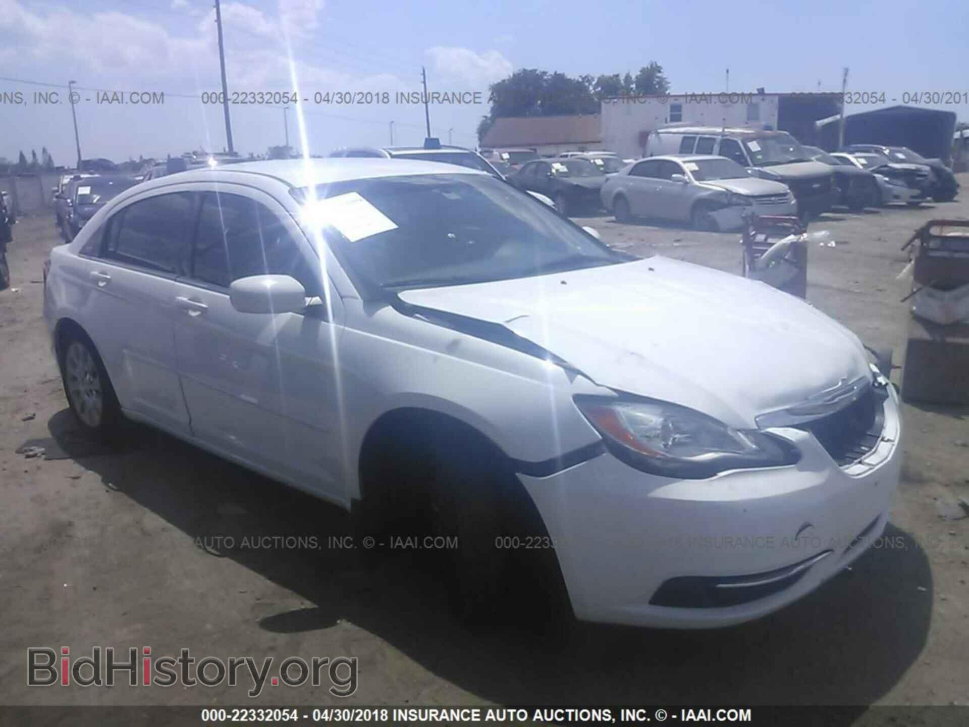 Фотография 1C3CCBAB5CN210007 - Chrysler 200 2012