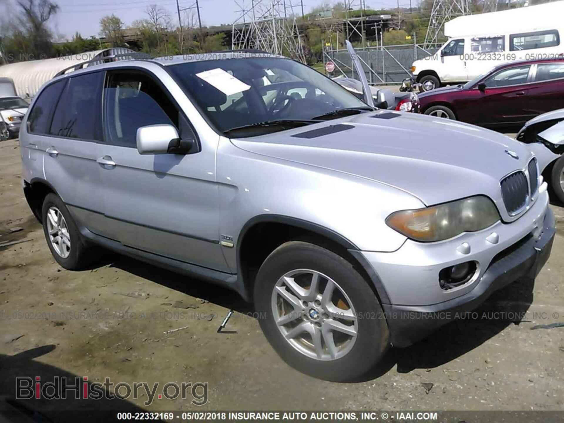 Photo 5UXFA135X5LY06159 - BMW X5 2005