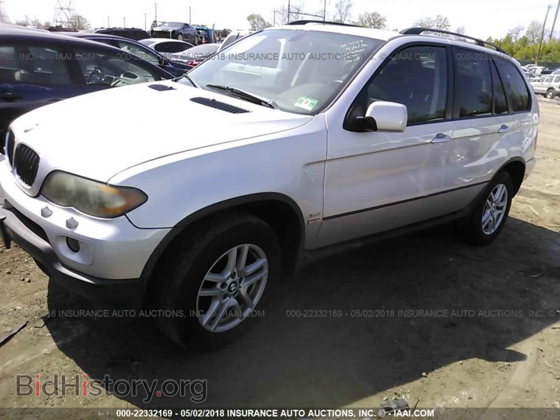 2005 BMW X5 - VIN: 5UXFA135X5LY06159 - Фото 2