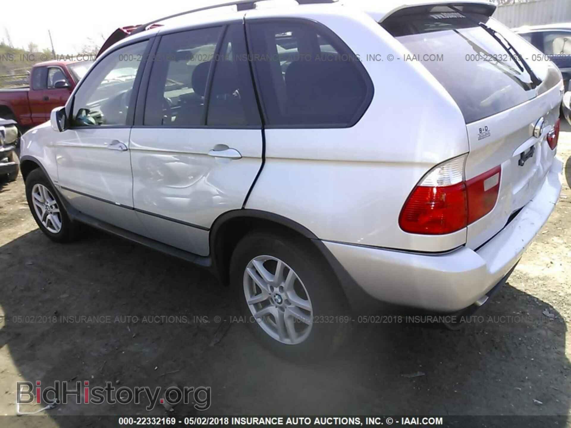 2005 BMW X5 - VIN: 5UXFA135X5LY06159 - Фото 3