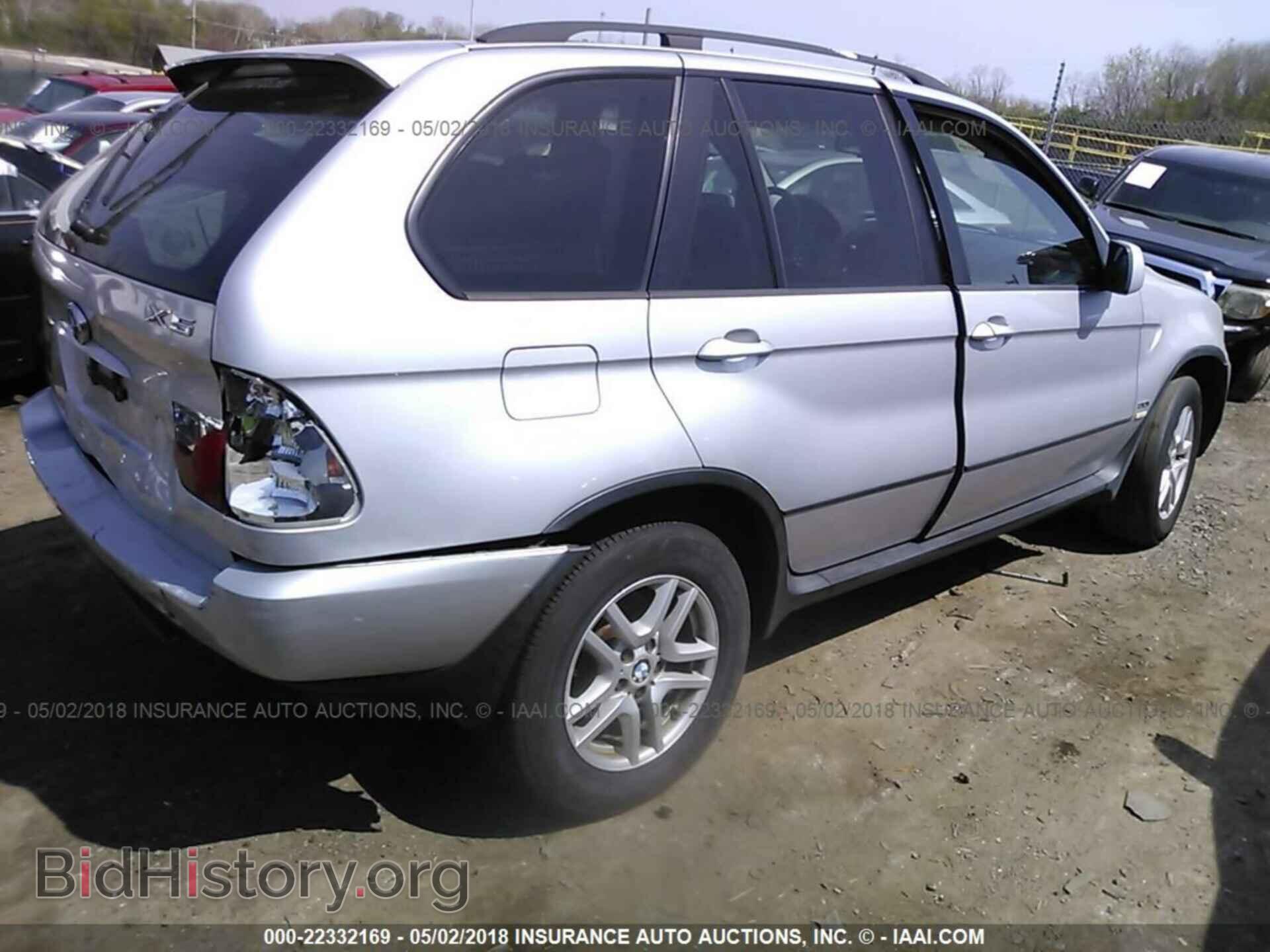 2005 BMW X5 - VIN: 5UXFA135X5LY06159 - Фото 4