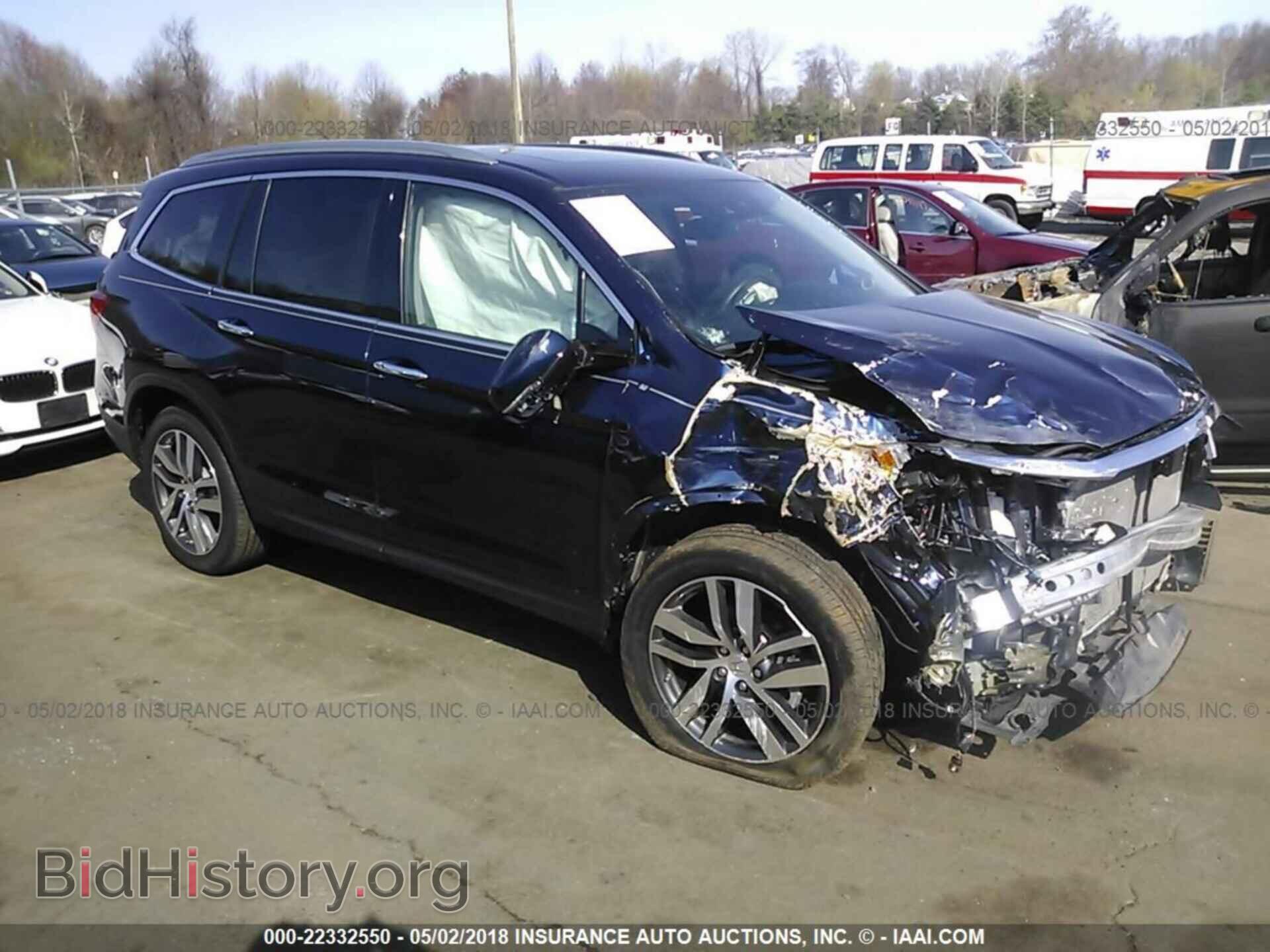 Photo 5FNYF5H99GB041689 - Honda Pilot 2016