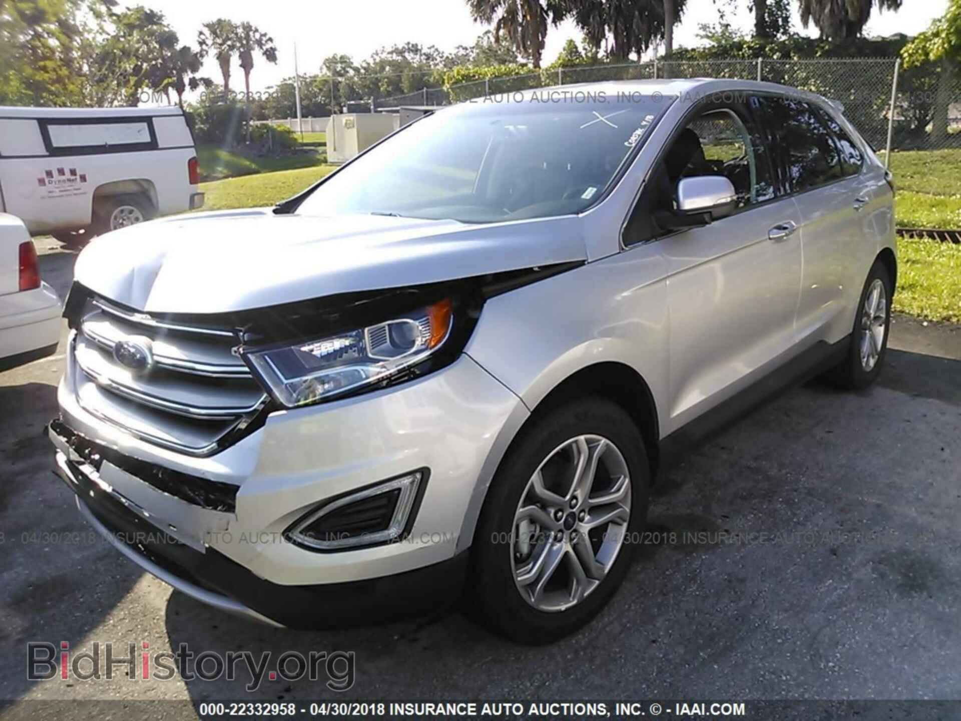 2018 Ford Edge - VIN: 2FMPK3K9XJBB41353 - Фото 2