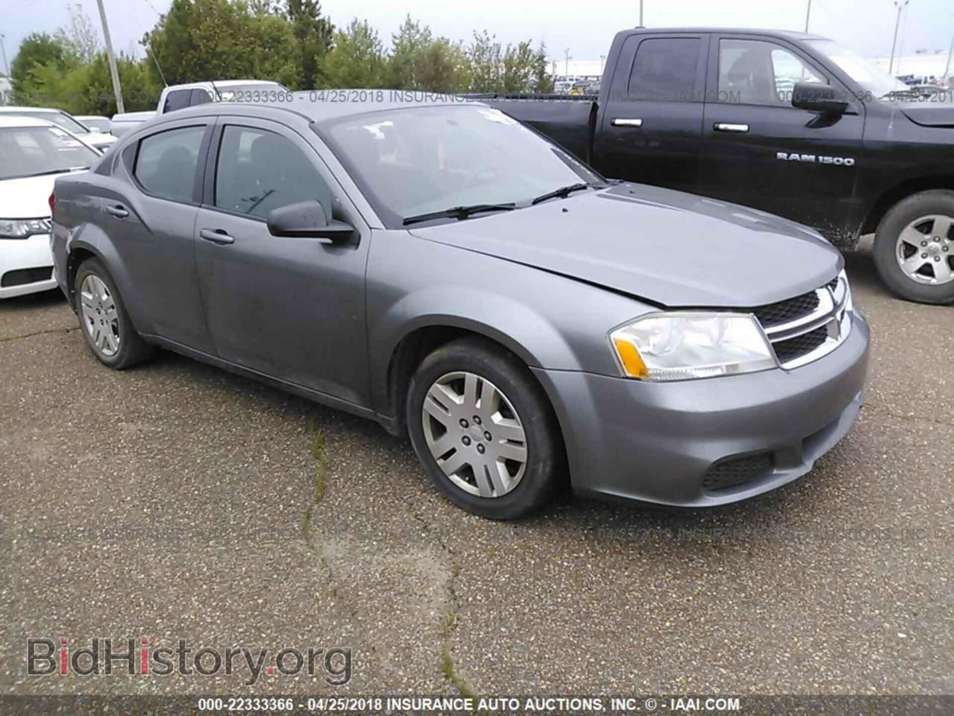 Photo 1C3CDZAB4CN128422 - Dodge Avenger 2012
